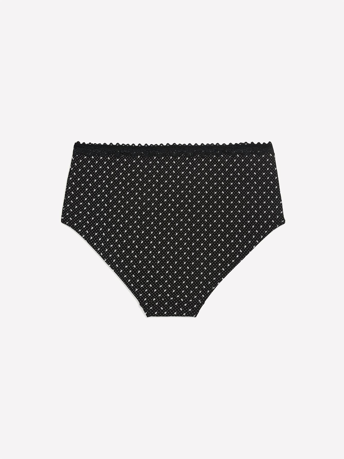Leaf & Polka-Dot Print Full Brief - ti Voglio