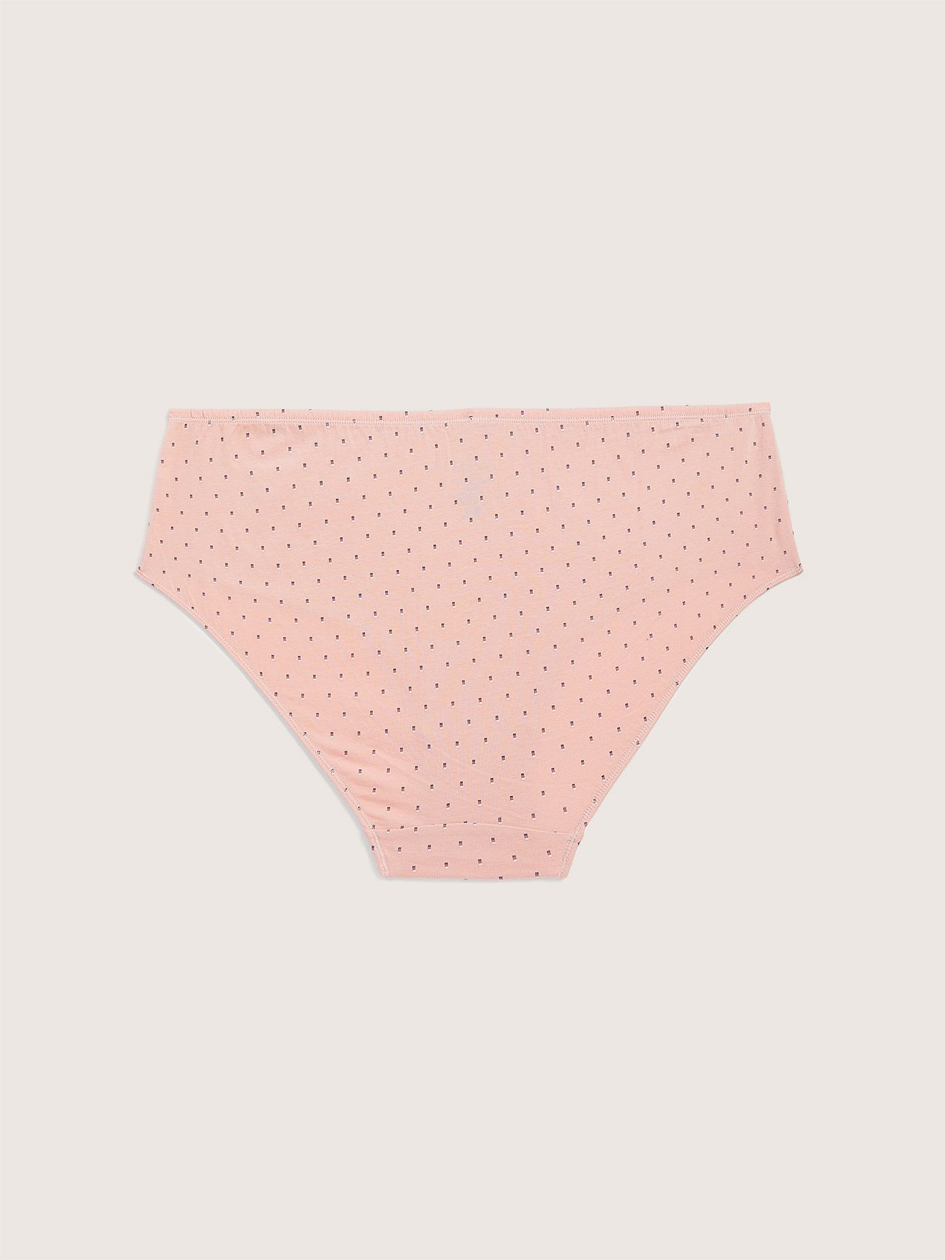 Pixel Print Full Brief with Bow - ti Voglio