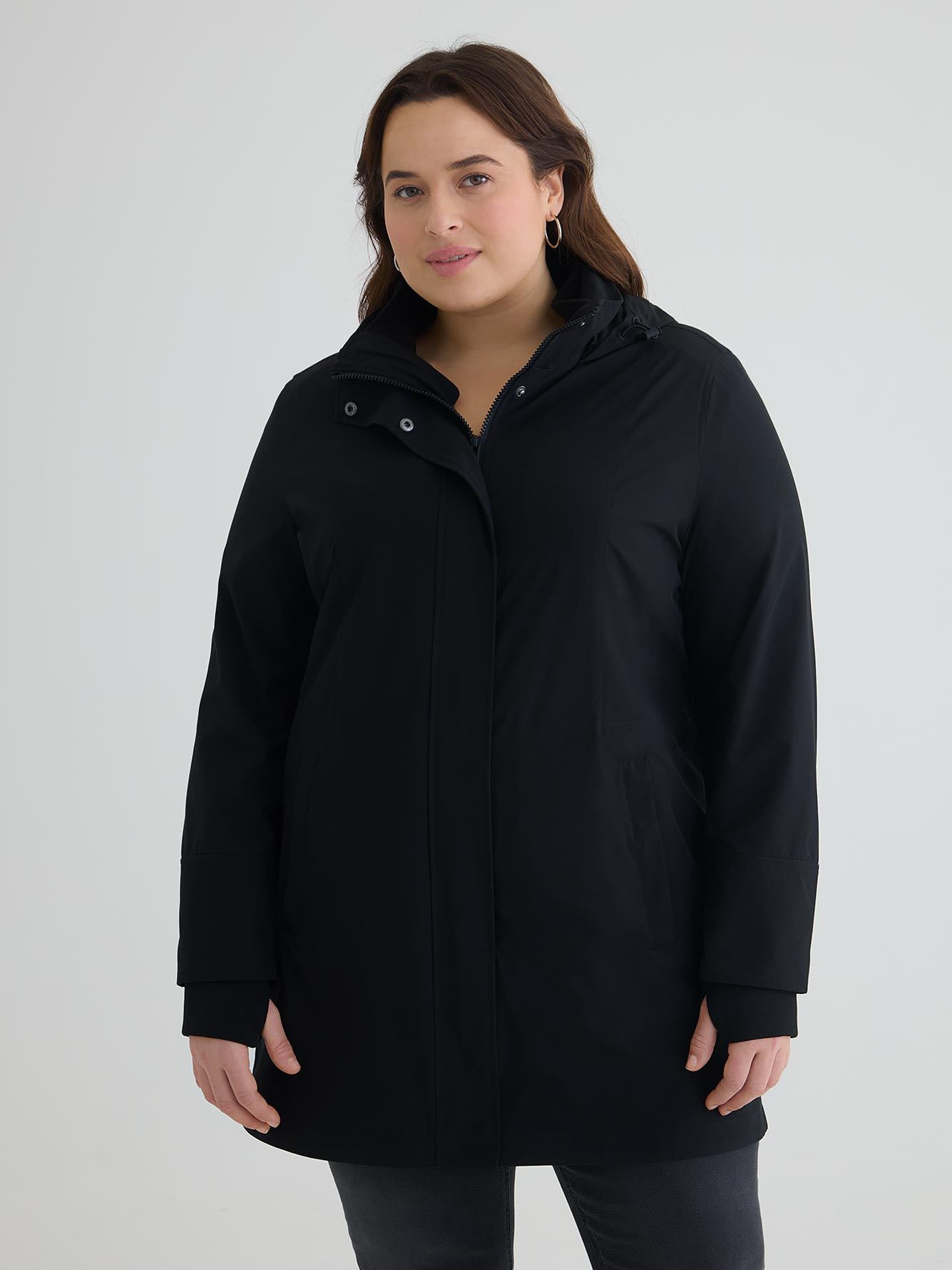 3-in-1 Hooded Rain Jacket