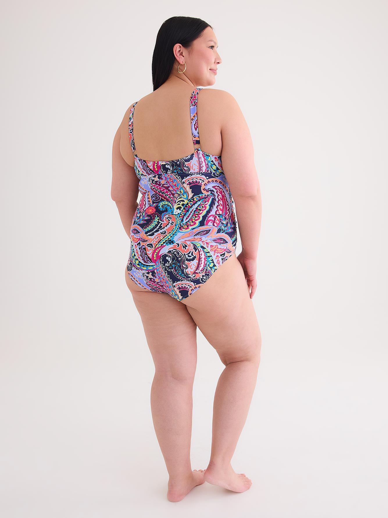 V-Wire One-Piece Bathing Suit - Anne Cole