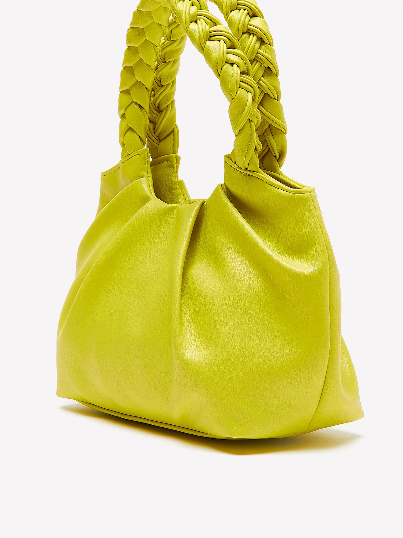 Mini Handbag with Braided Handles - Addition Elle