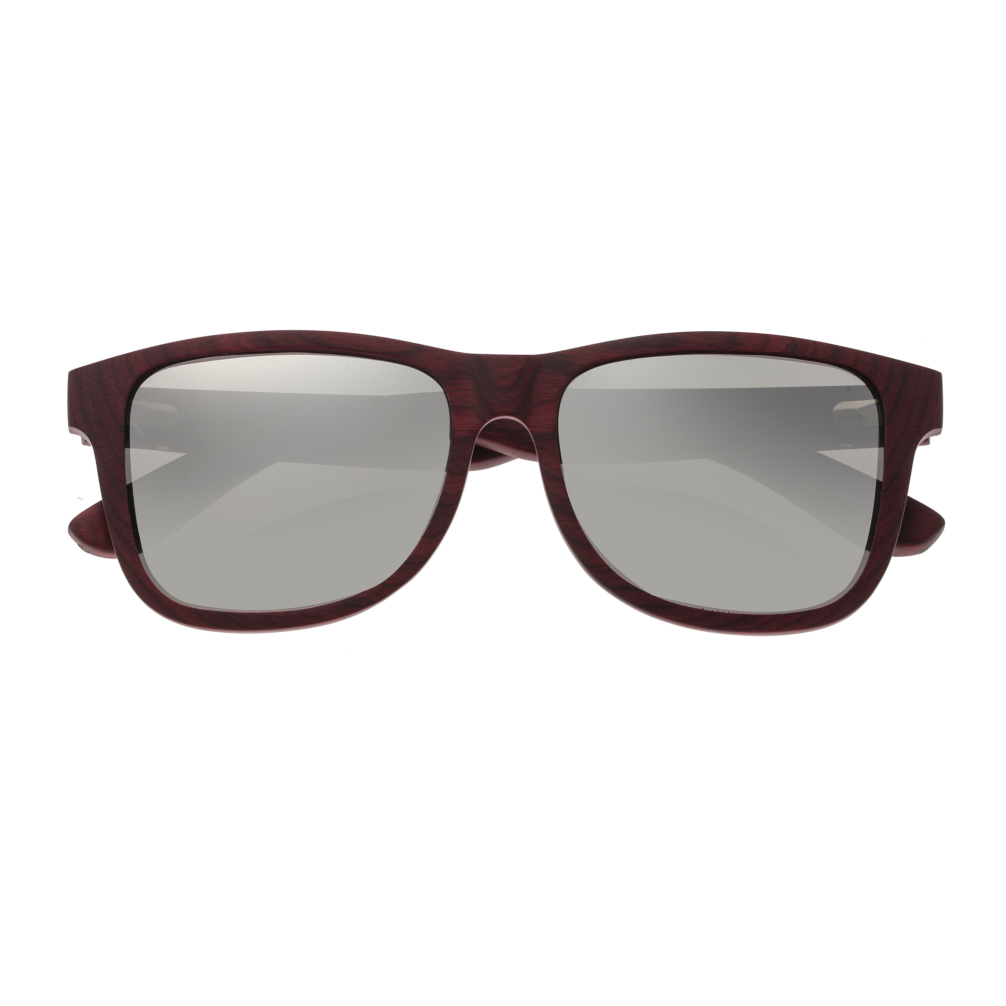 Earth Wood - Solana Polarized Sunglasses - Zebrawood/Yellow-Green