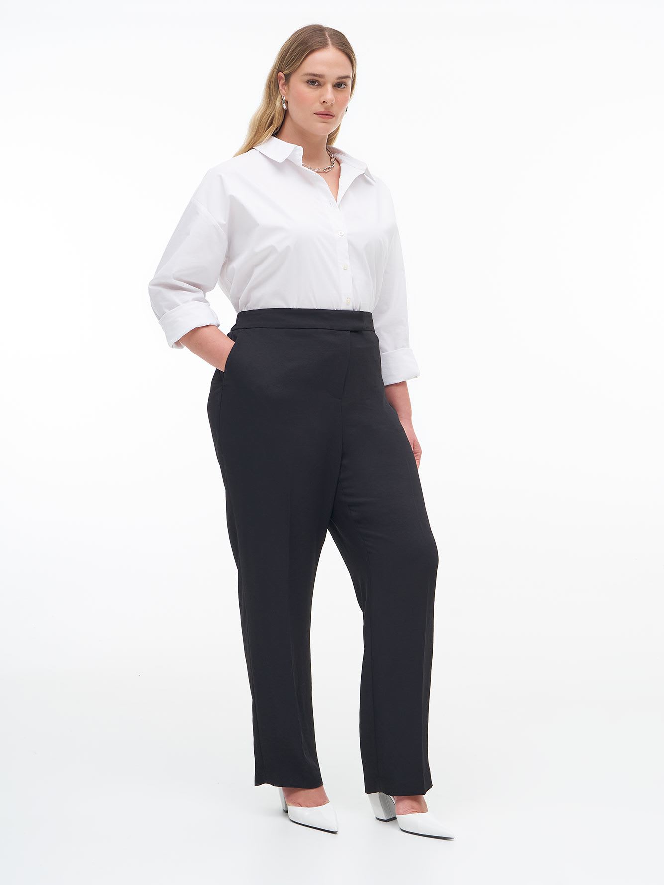 Straight-Leg Pant - Addition Elle