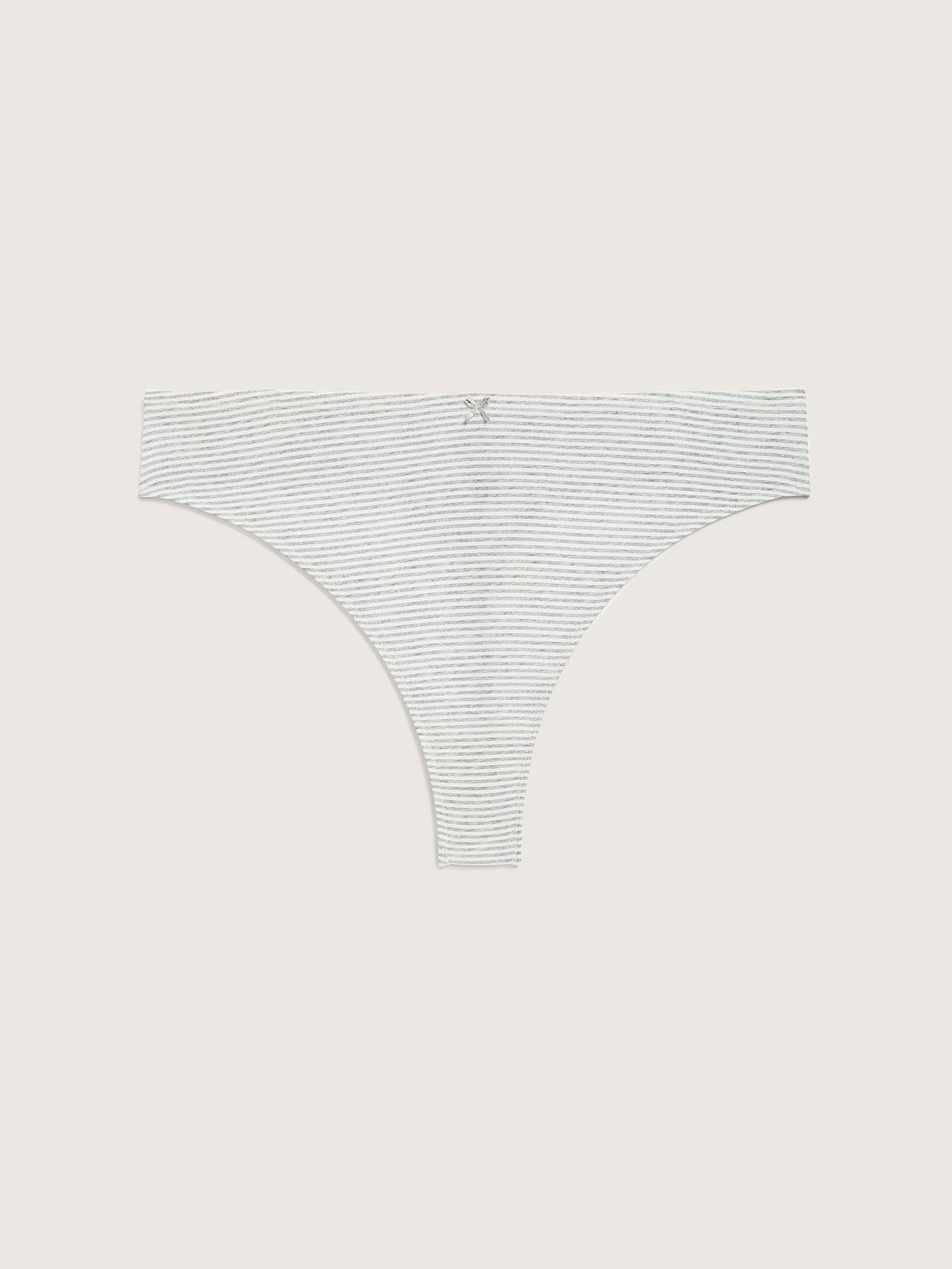Striped Thong with Bow - ti Voglio