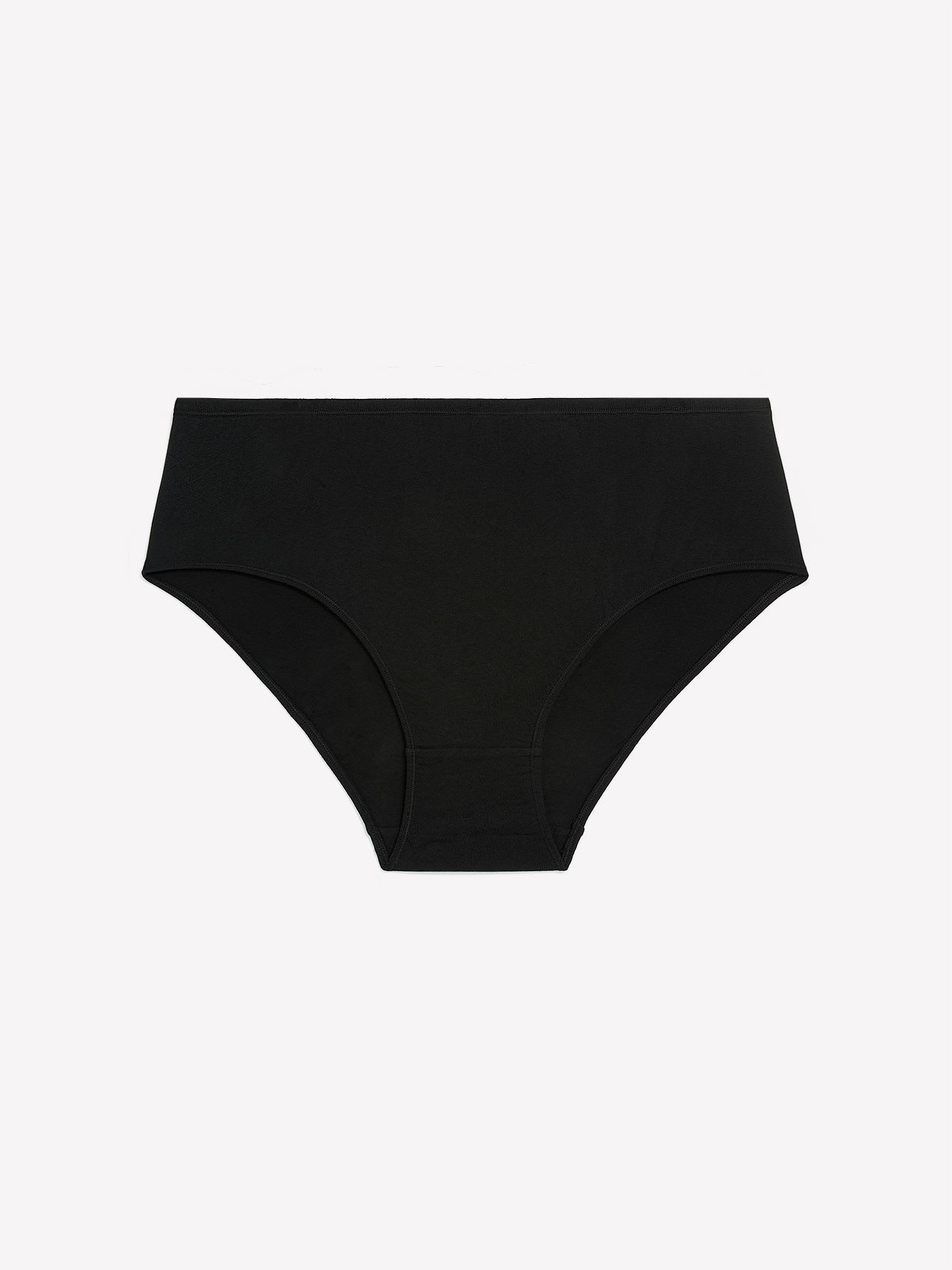 Basic High-Cut Cotton Solid Brief - ti Voglio