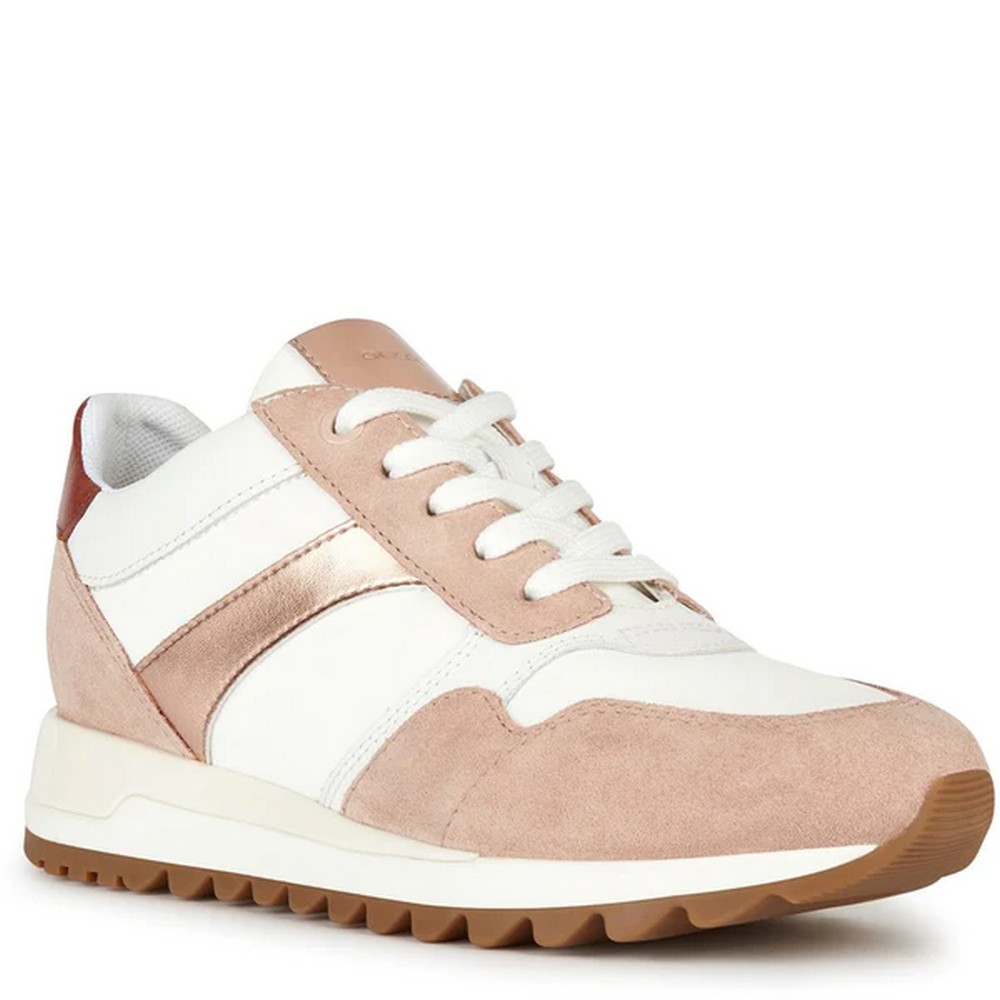 Geox - Womens/Ladies D Tabelya A Leather Sneakers