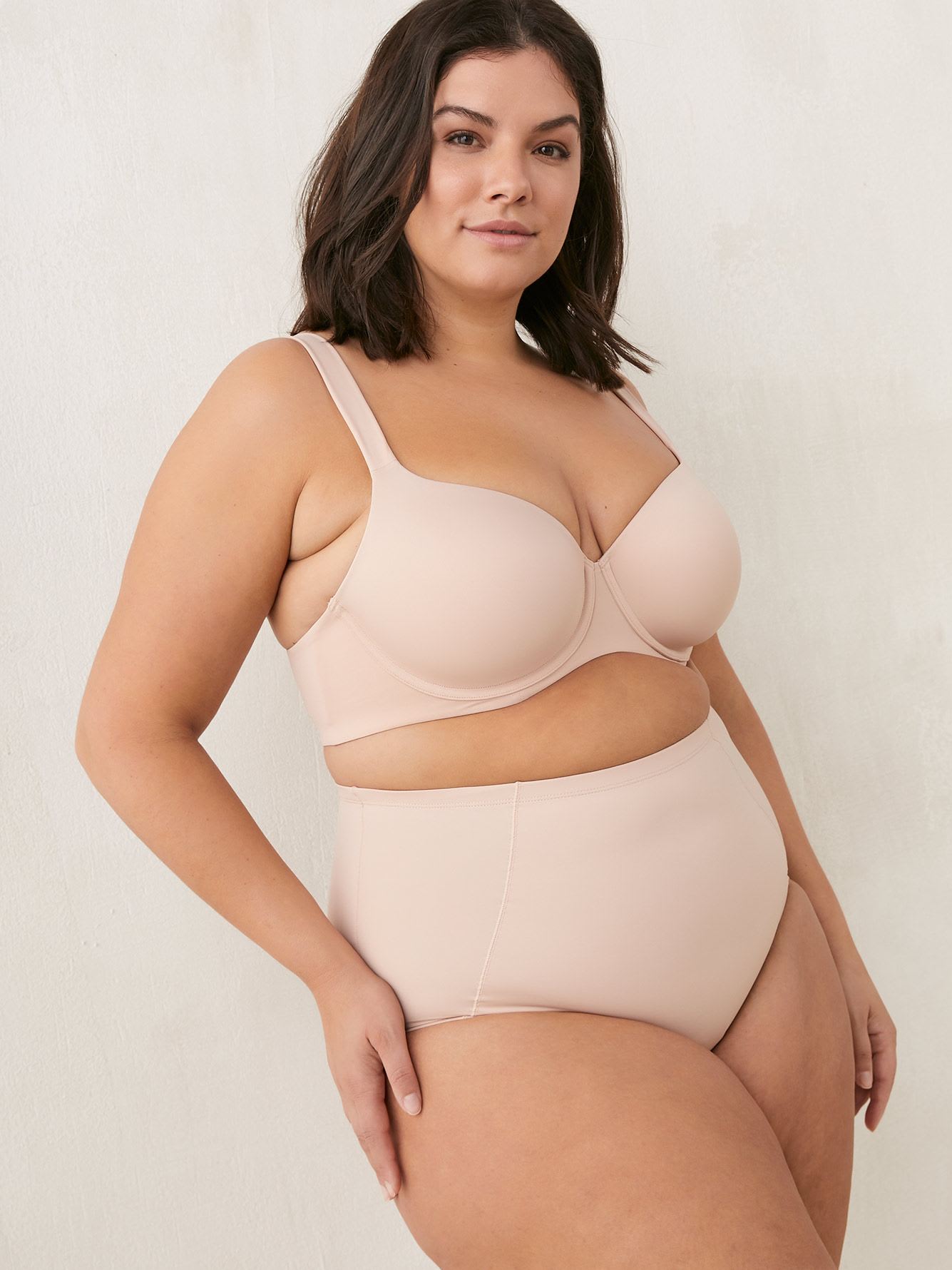 High Waist Brief With Silhouette Control - tiVOGLIO