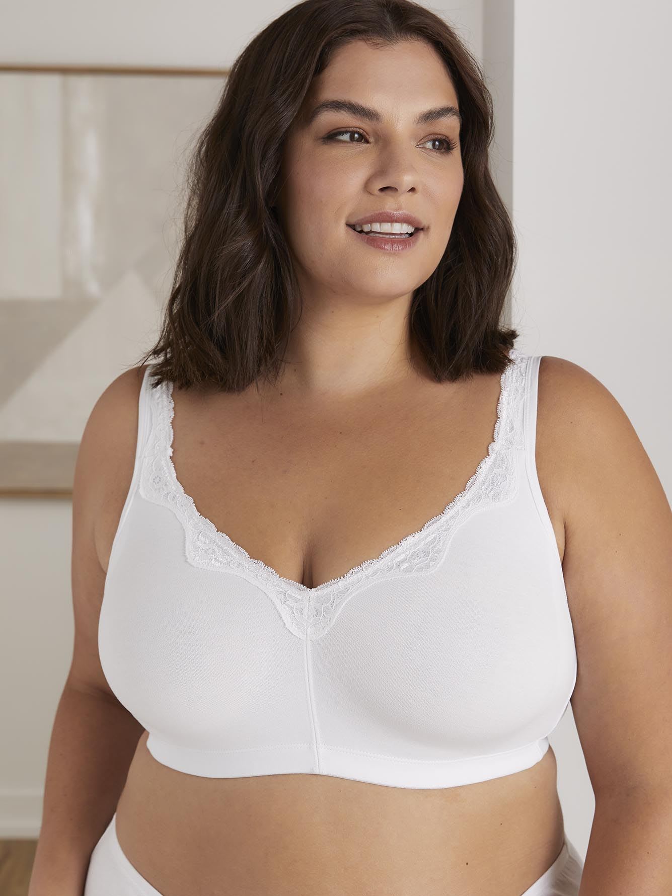 Cotton Soft Cup Wireless Bra - tiVOGLIO