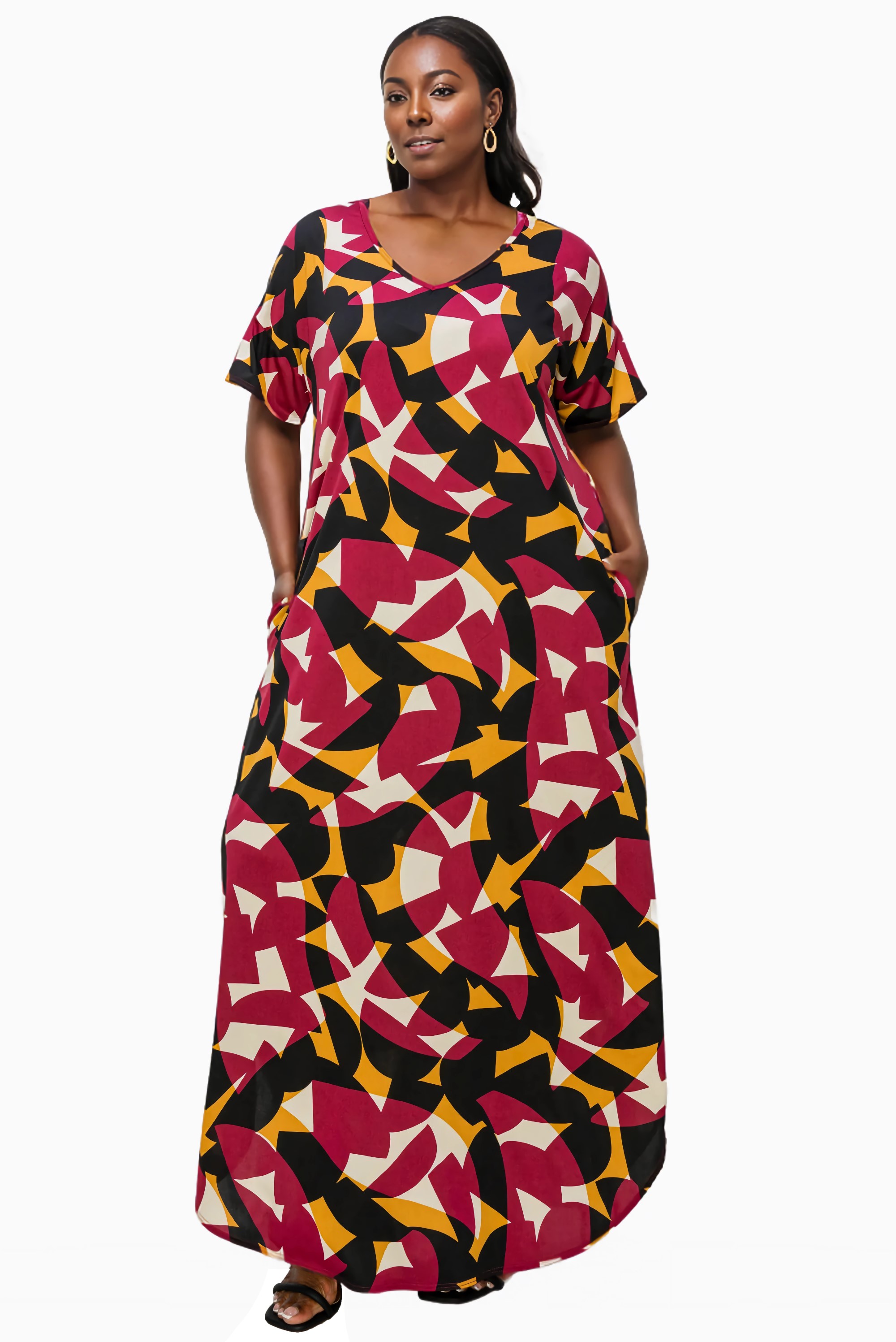 Ellyrose Pocket Maxi Dress - L I V D