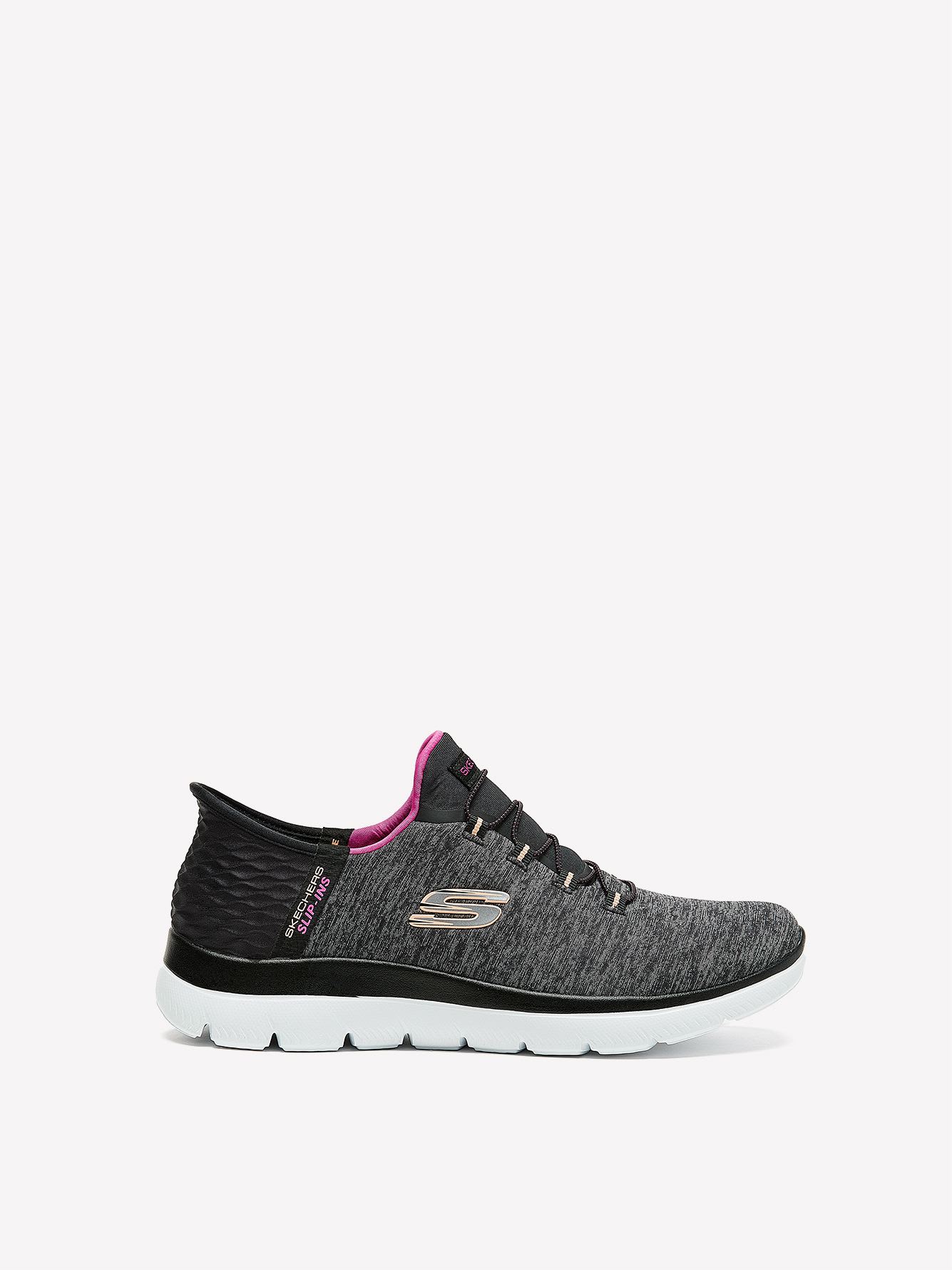 Wide Width, Mesh Slip-On Sneakers - Skechers