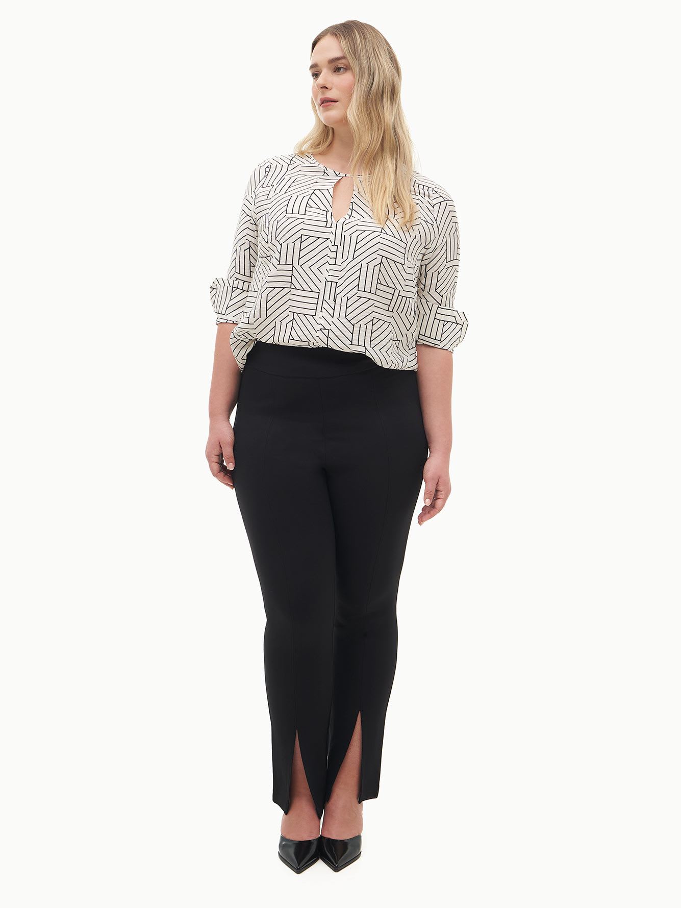Responsible, Long-Sleeve Blouse - Addition Elle
