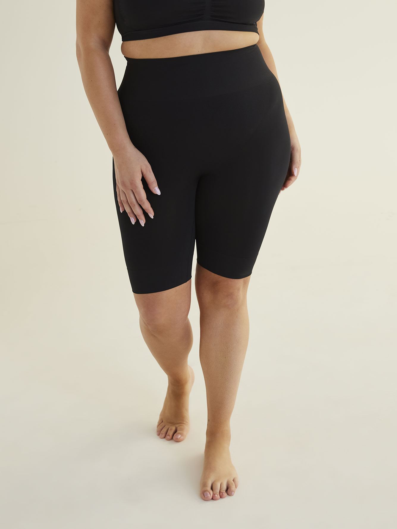 Seamless Long-Leg Waist Cincher Brief - ti VOGLIO