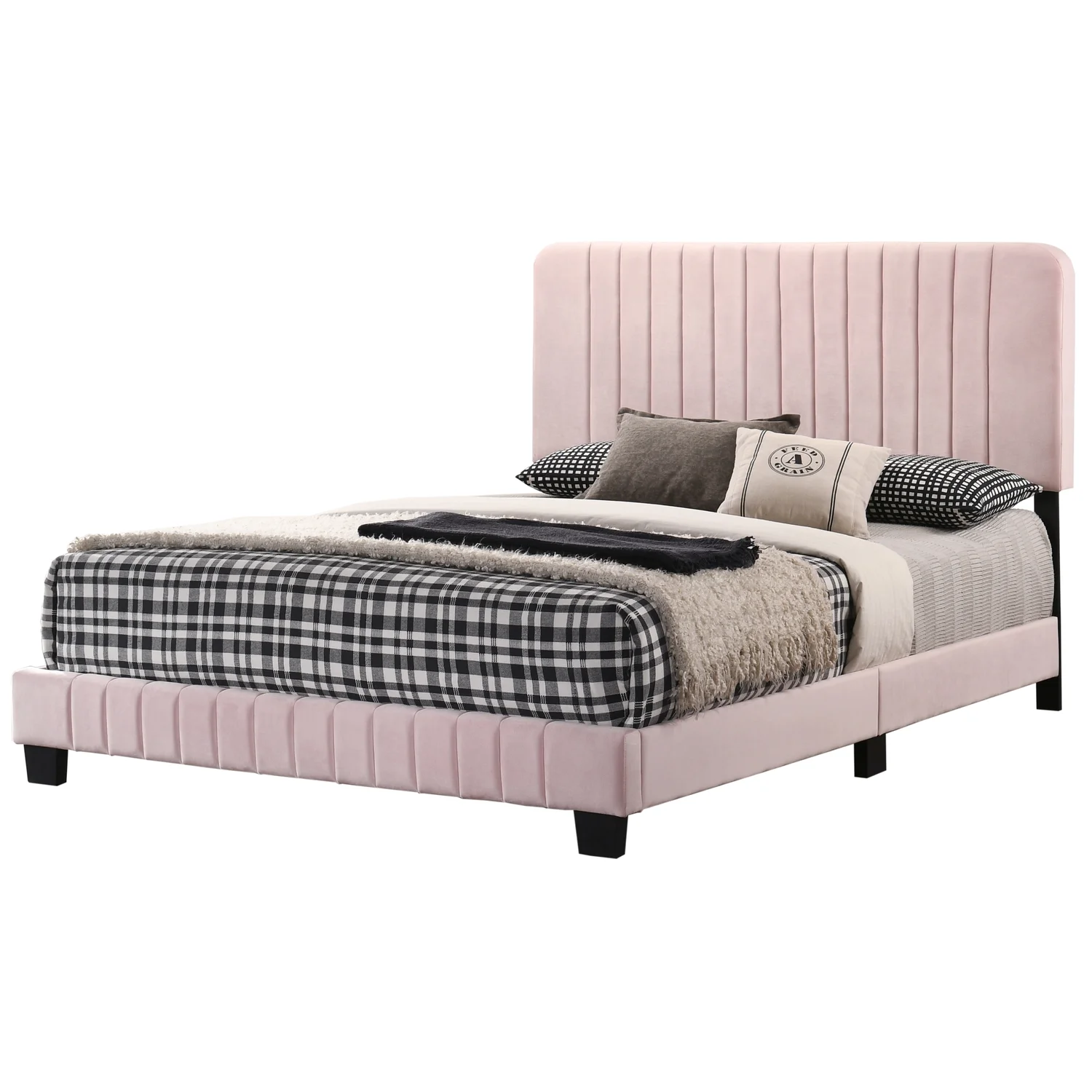 LYKE Home KING BED , Pink
