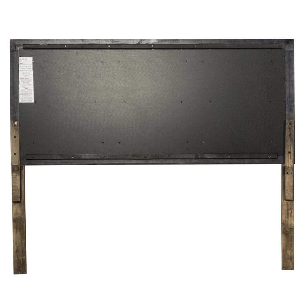 Liberty Furniture Queen Uph Panel Headboard Transitional Brown