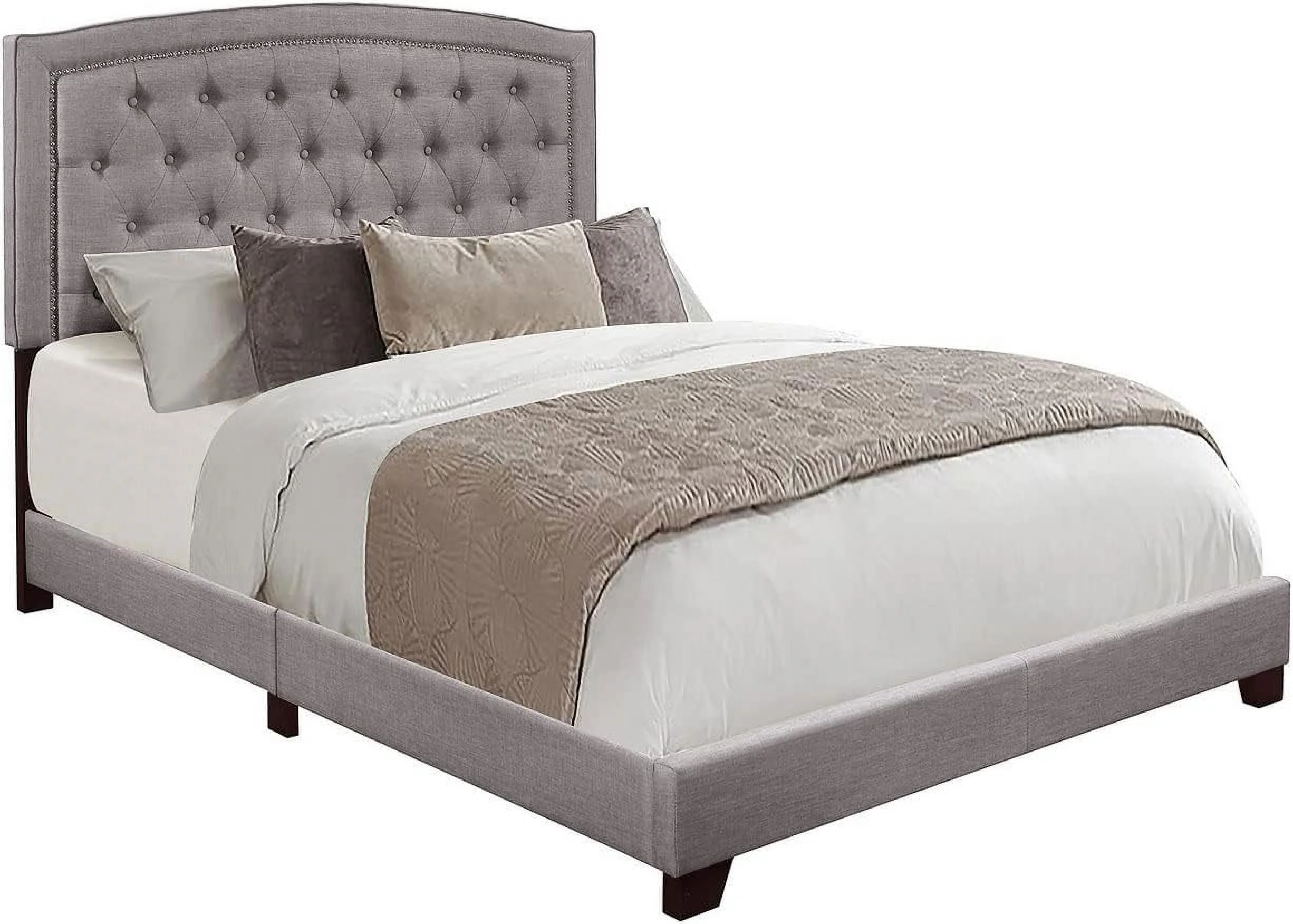 Linden Upholstered Bed Frame | King Size | Color