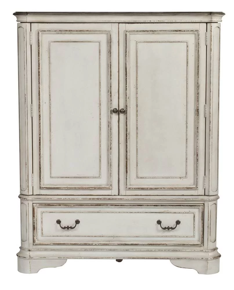 Magnolia Manor White Door Chest