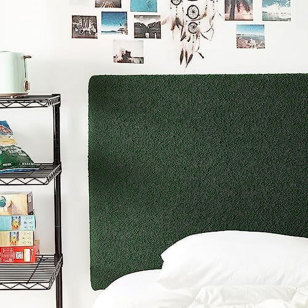 Villa Classic - College Headboard With Legs - Boucle Dark Green