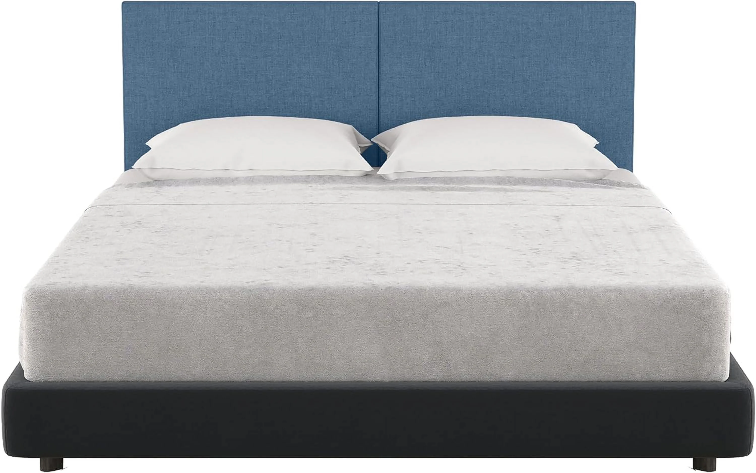 Panelist Modern Padded Headboard- Set Of 2 Wall Mounted Panels (Each 22.5