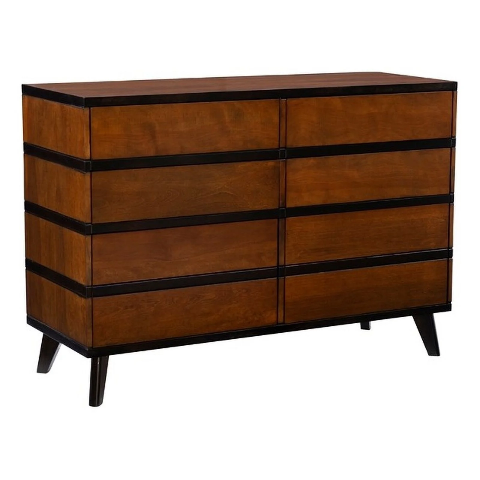 Home Square 4-Piece Set with 2 Nightstands & Dresser & Platform Queen Bed