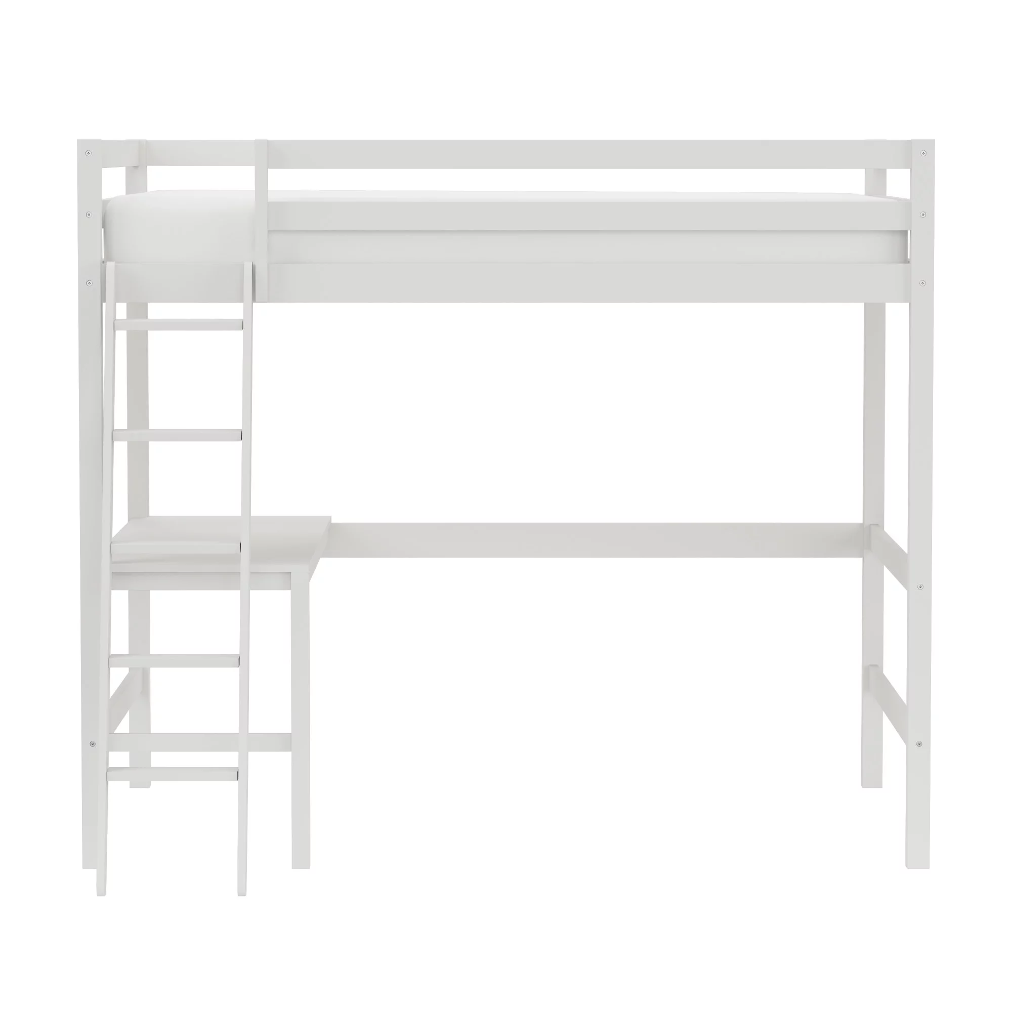 Hillsdale Furniture Kids and Teen Caspian Full Loft Bed, White