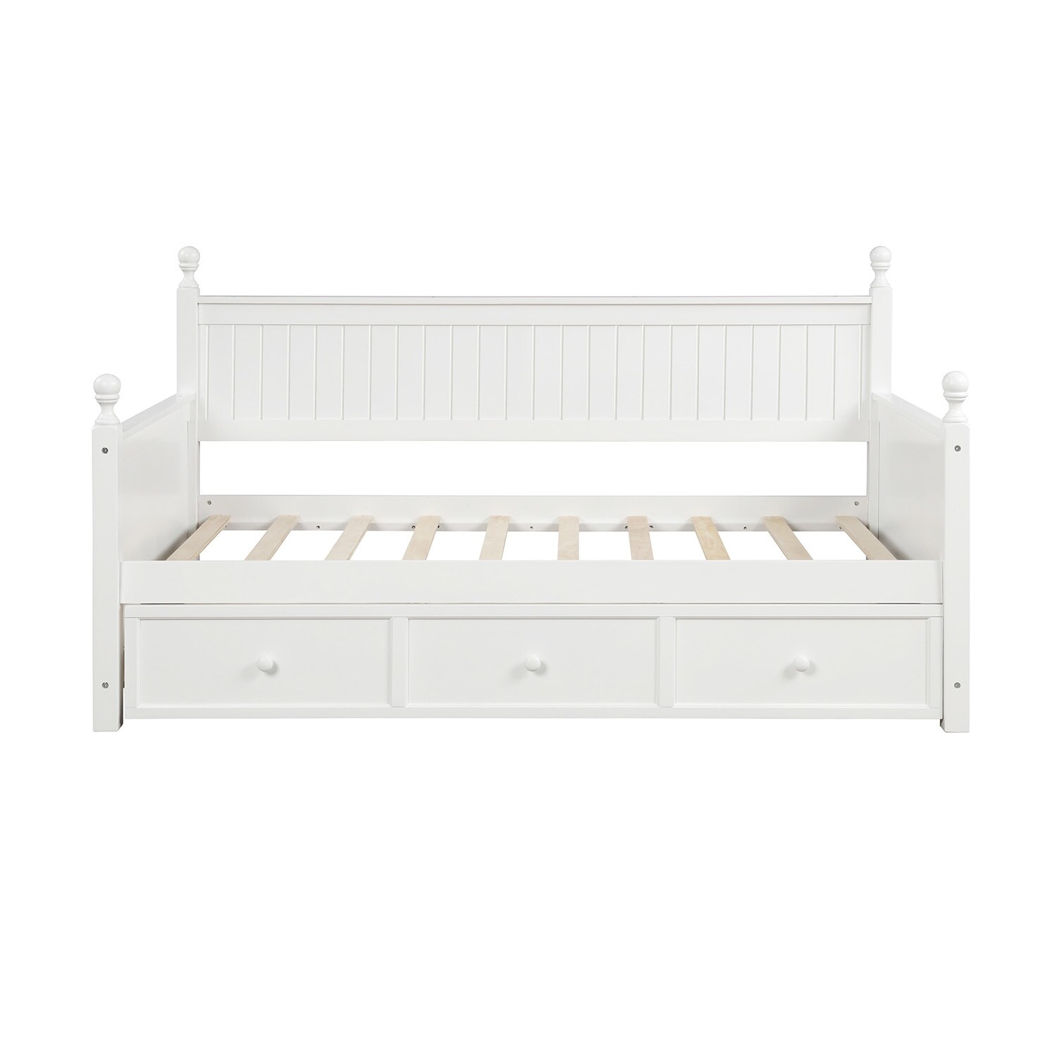 Nestfair  Twin Size Wood Daybed with 3 Drawers