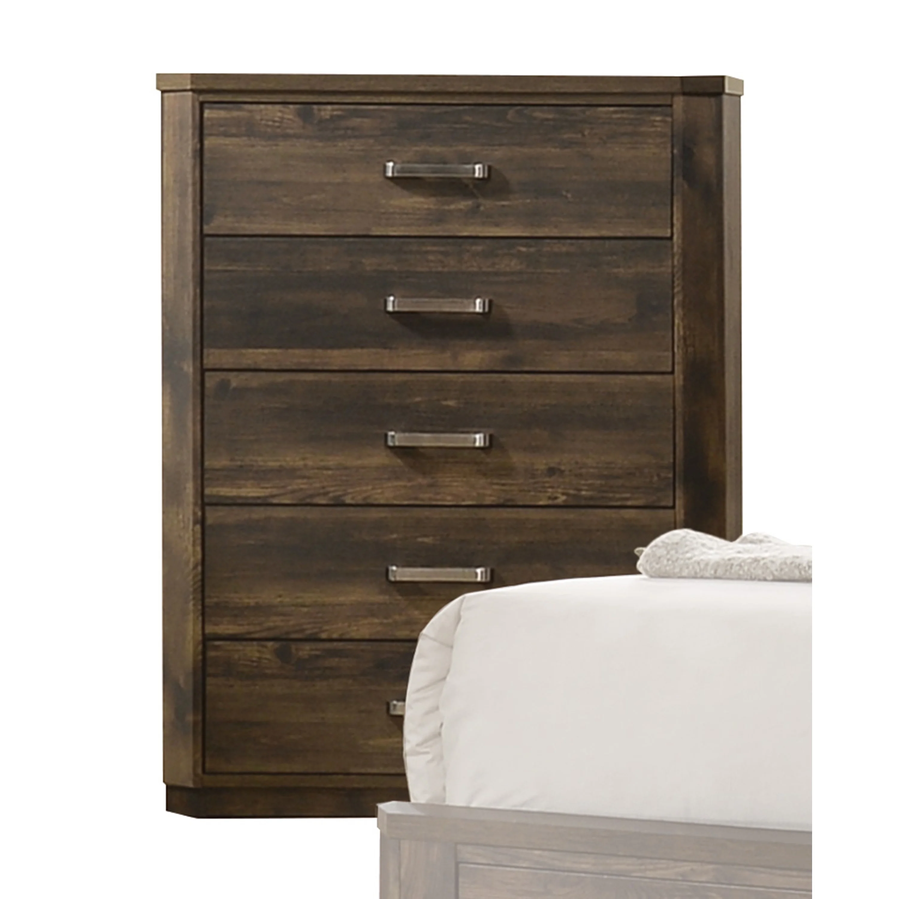 ACME Elettra Chest, Rustic Walnut 24856
