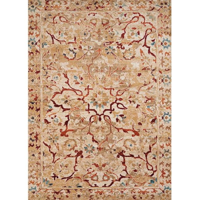7 ft. 10 in. x 10 ft. 6 in. Bridges Villa Bella Oversize Rug, Taupe