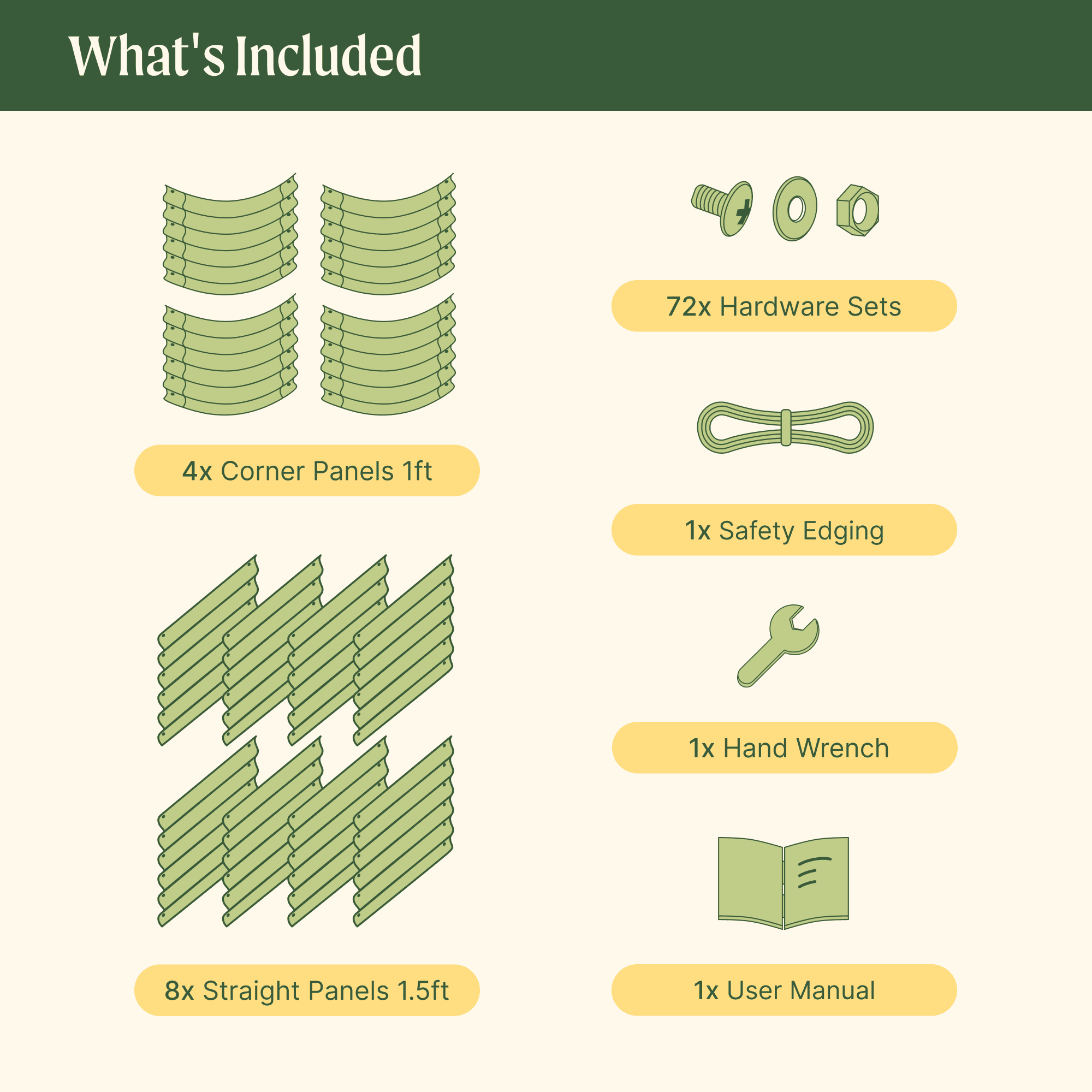 Vego Garden Raised Gardening Bed Kits 11