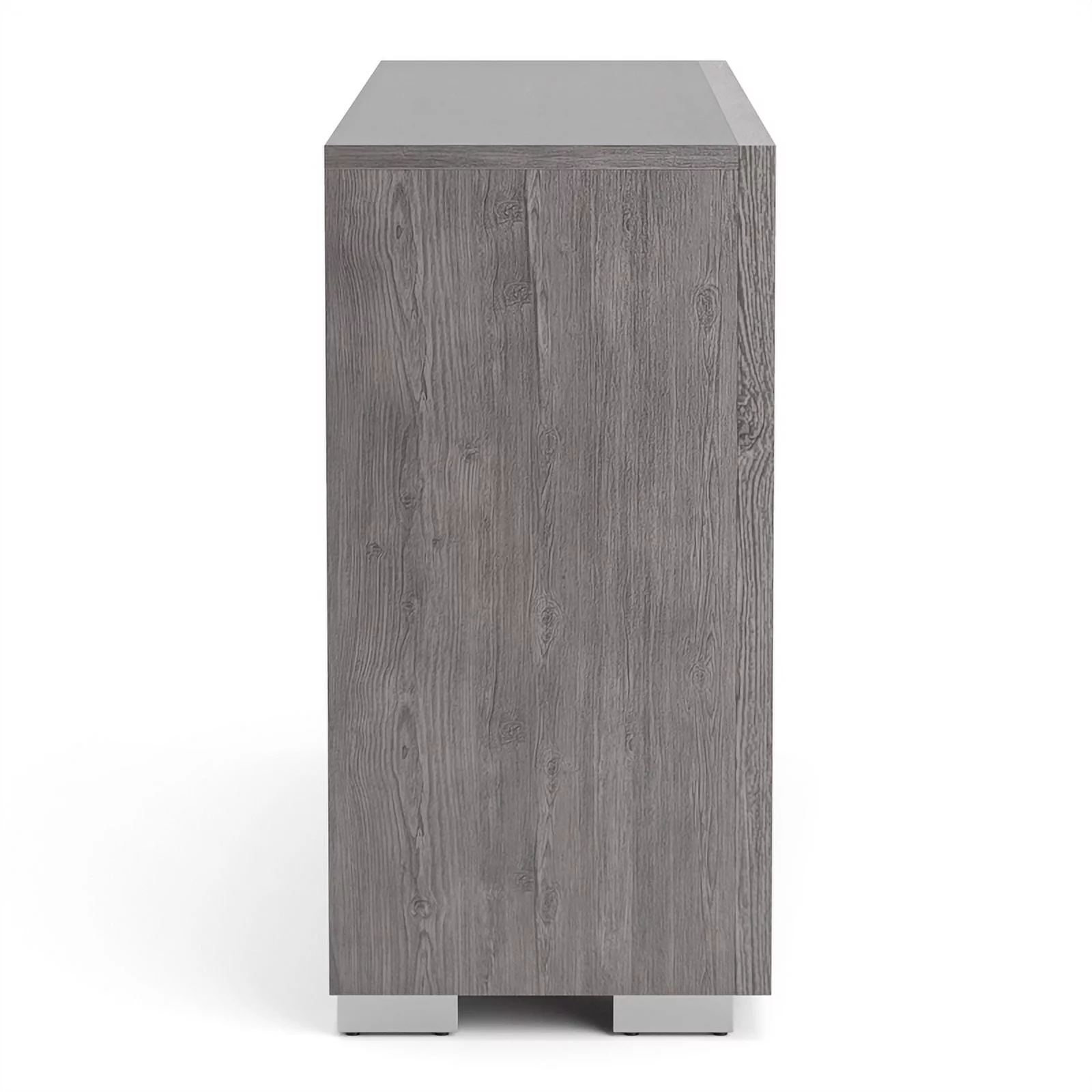 Furniture of America Iden Transitional Wood 6-Drawer Dresser in Gray