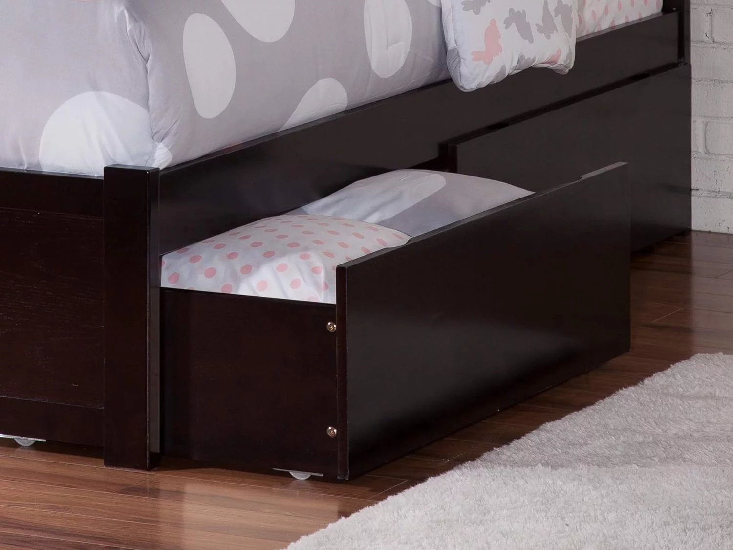Under Bed Drawers (Set Of 2), /Full, Espresso