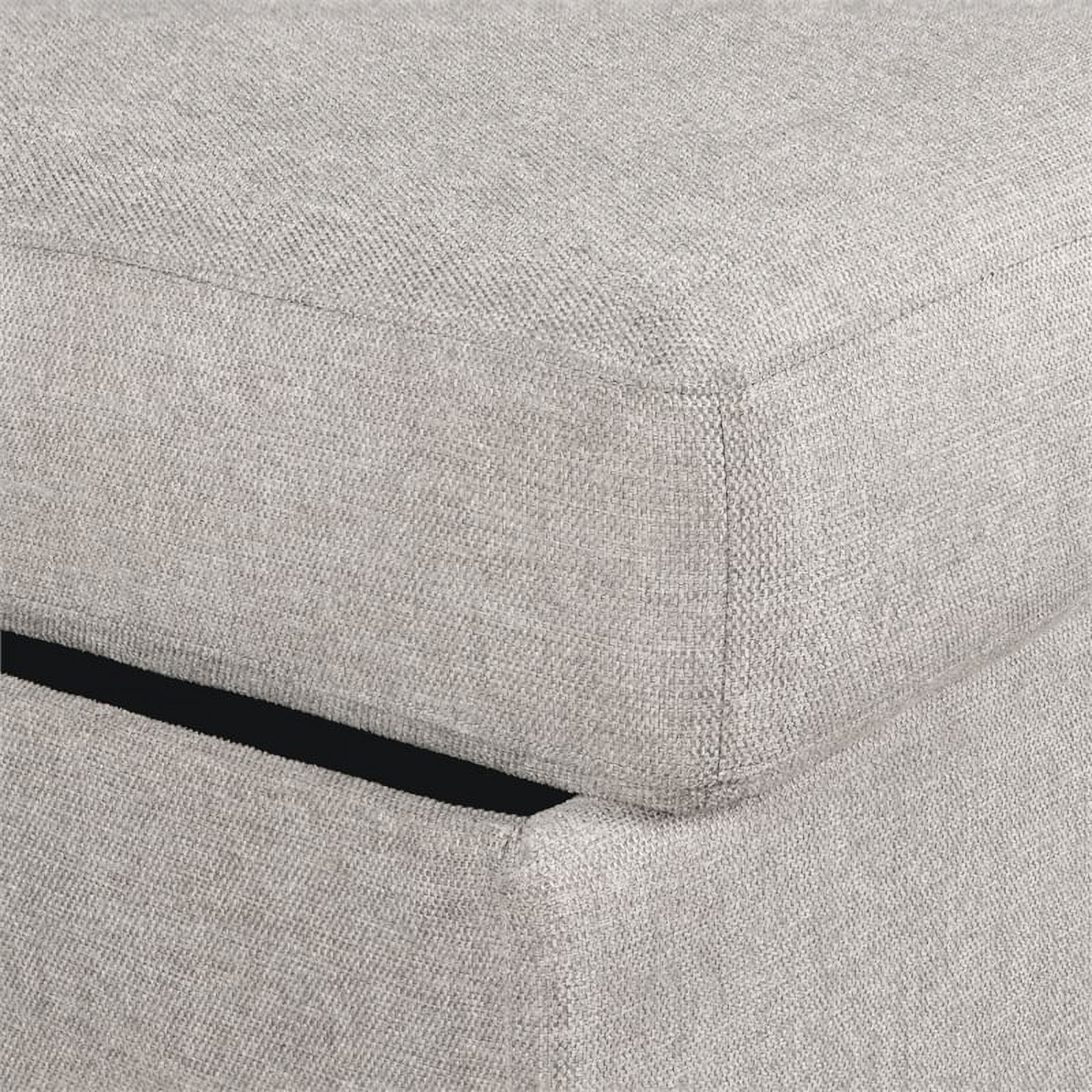 Serta Hanson Modern Style Convertible Sofa, Linen