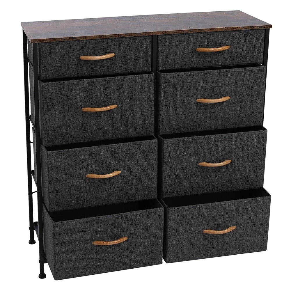 8 Drawers Storage Tower -Organizer Unit for Bedroom, Hallway, Entryway