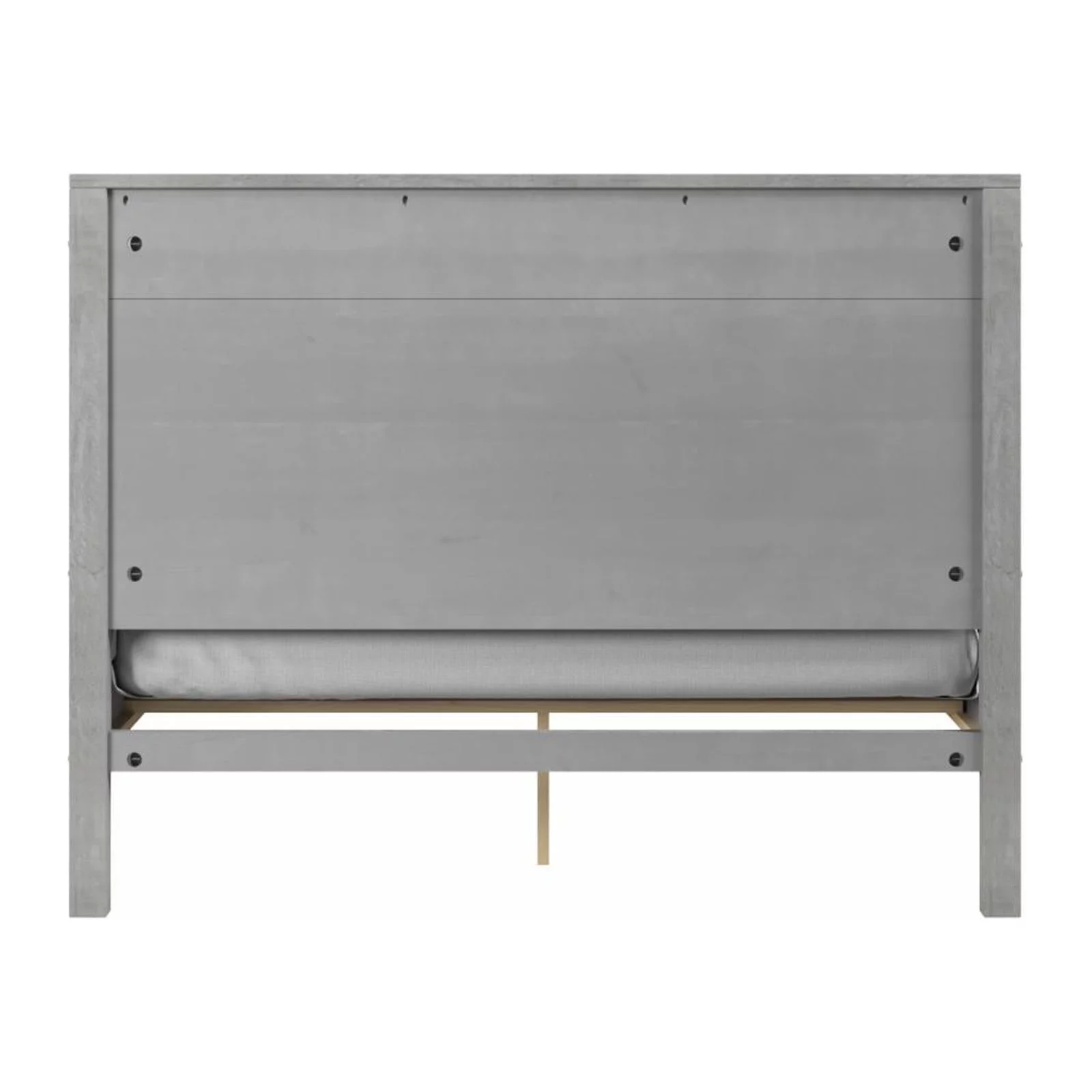 Hampton Solid Wood Bed King Size - Coastal White Finish