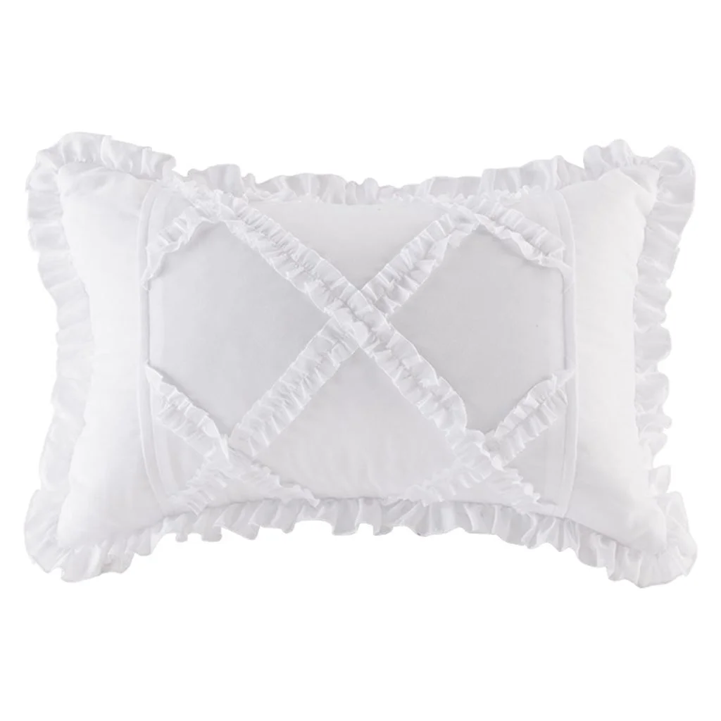 Gracie Mills Latasha 6-Piece Ruffle Quilted Daybed Set with Bedskirt and Throw Pillow - GRACE-9605