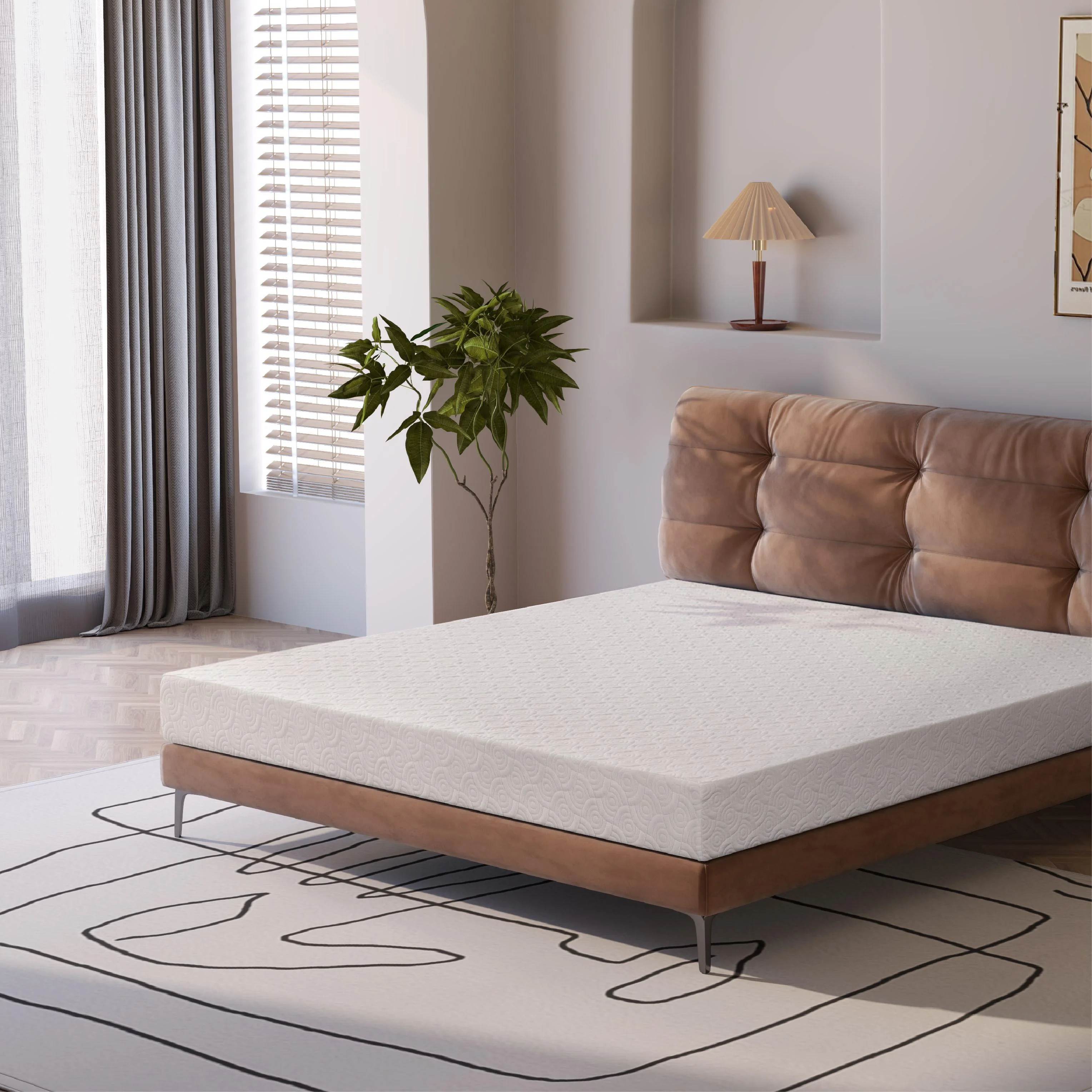 MLILY Ego 7 inch Full Size Memory Foam Mattress, Mattress in a box, Medium