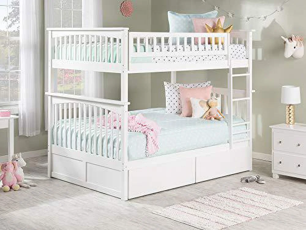 Columbia Bunk Bed Full over Full in Multiple Colors and Configurations