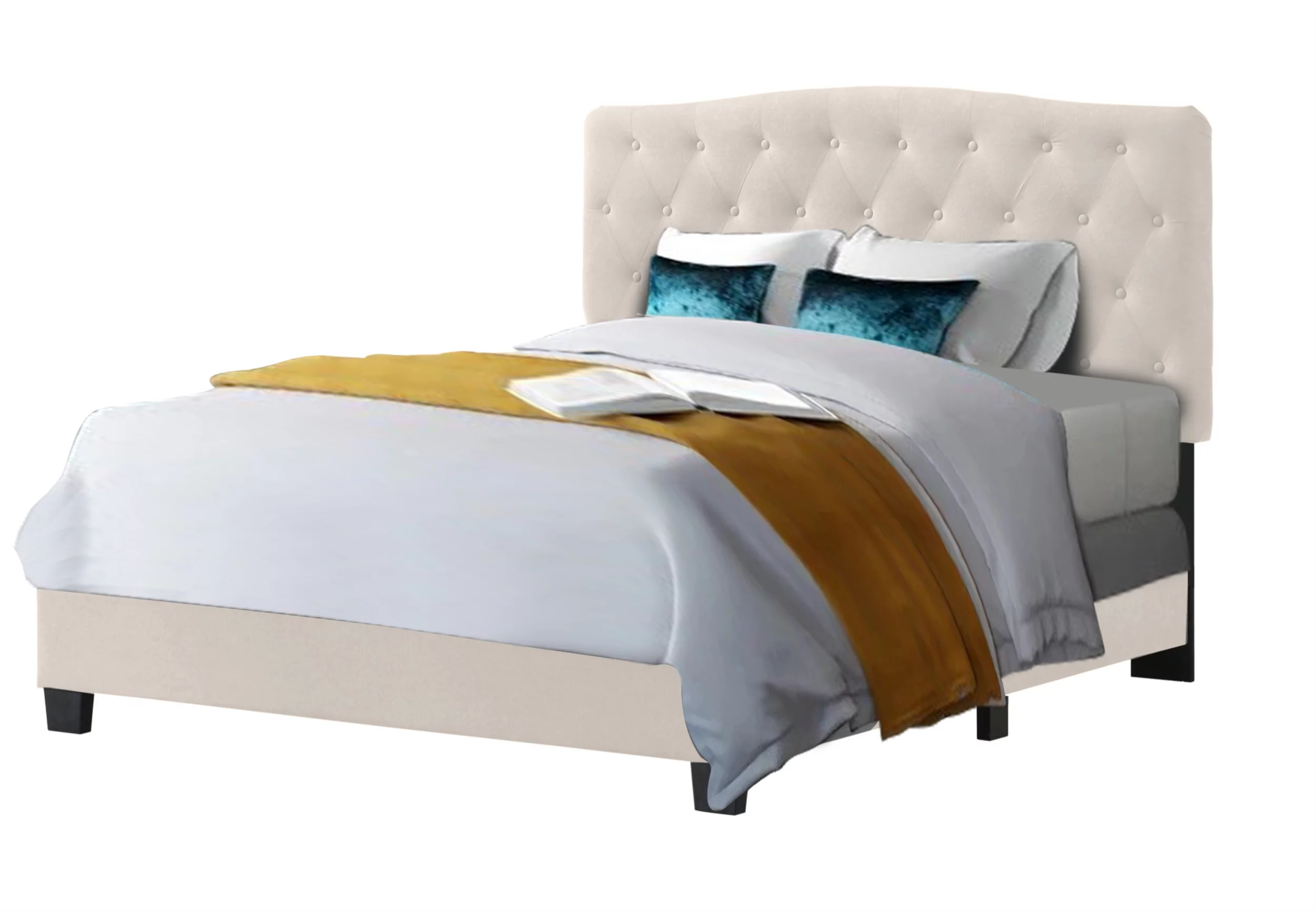 Belle Isle Furniture Cape Coral Upholstered Bed