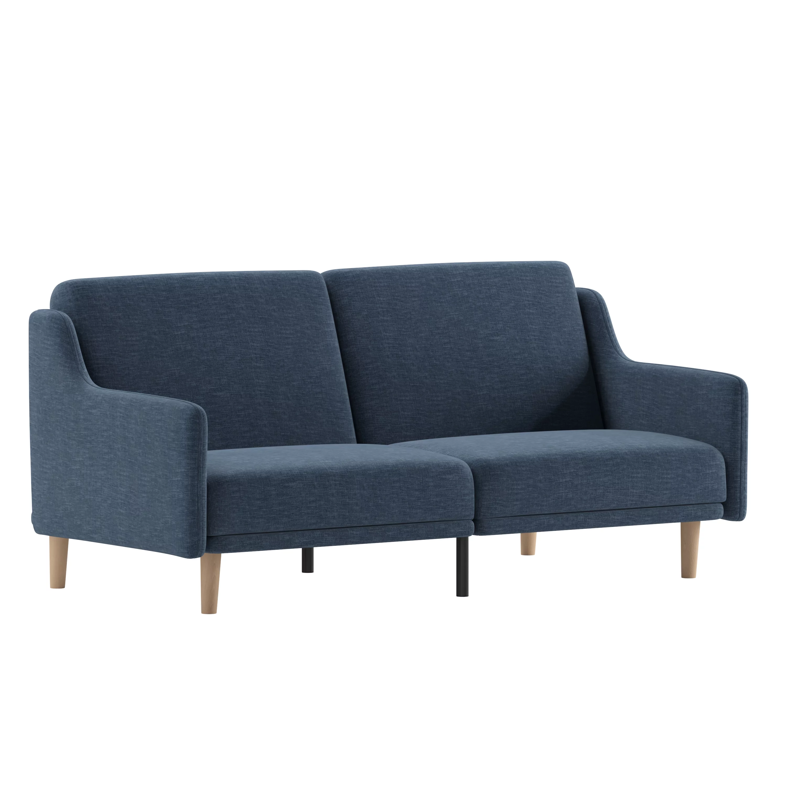 Flash Furniture Delphine Living Room Sofa, Navy Fabric