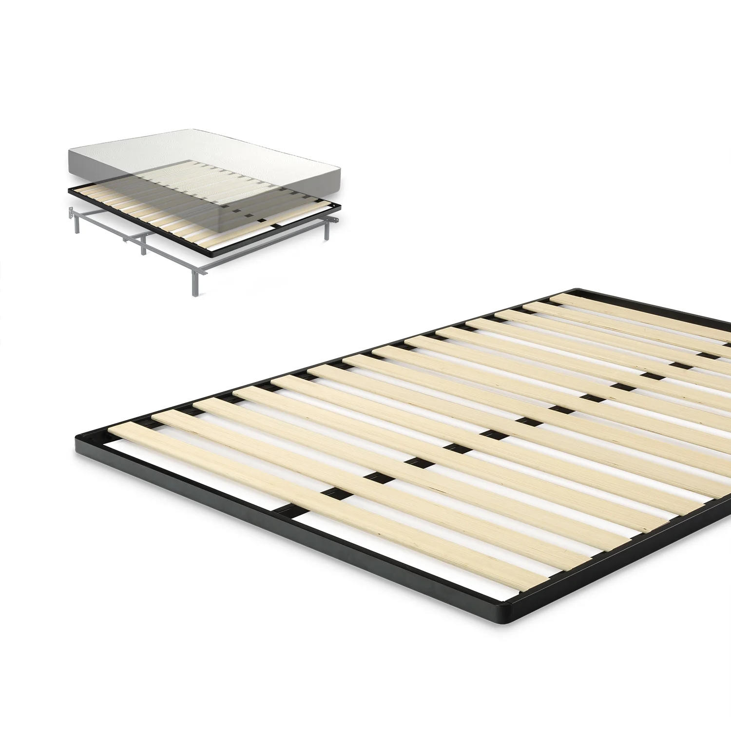 Zinus Deepak Easy Assembly Wood Slat 1.6