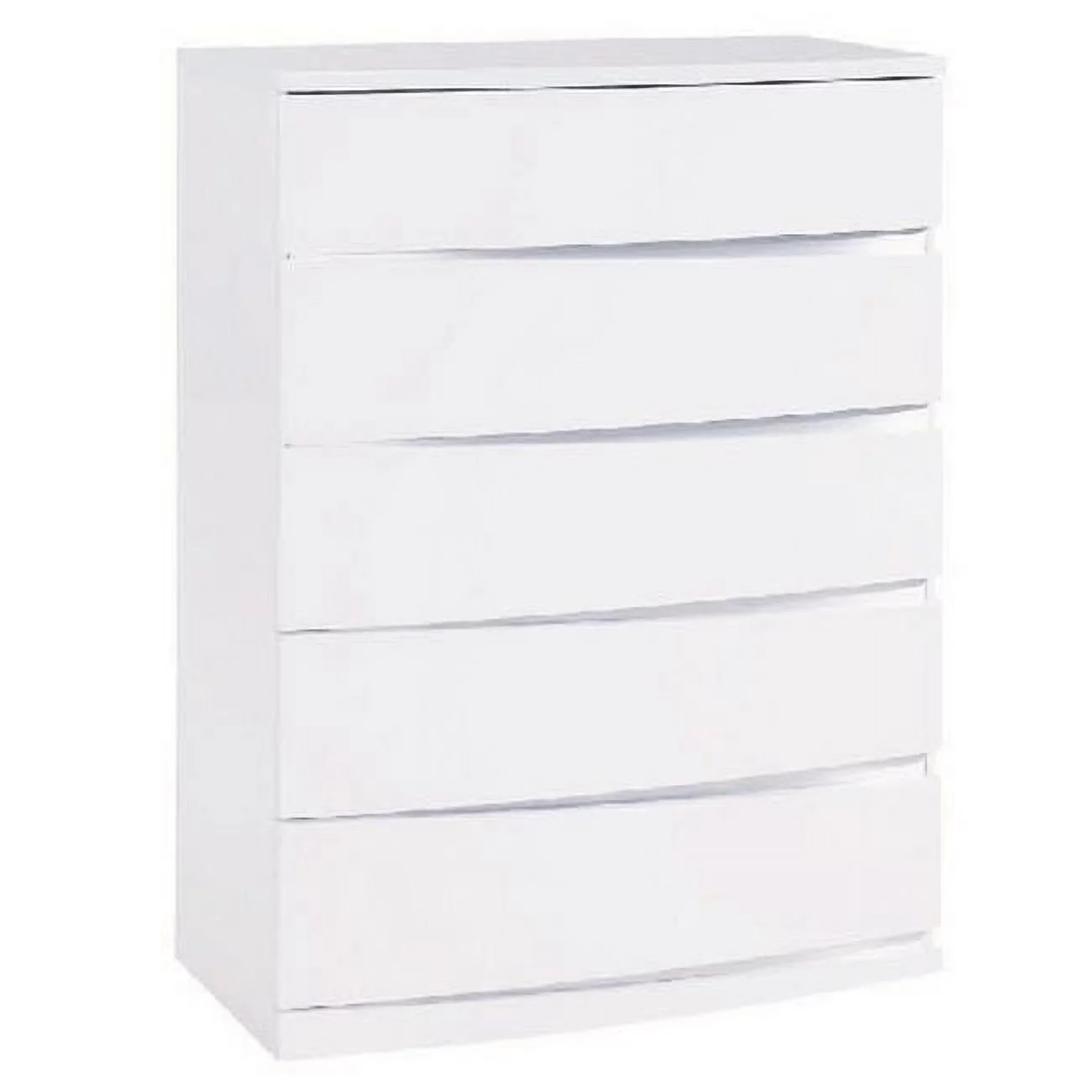 Exquisite High Gloss Chest, White - 32 in.
