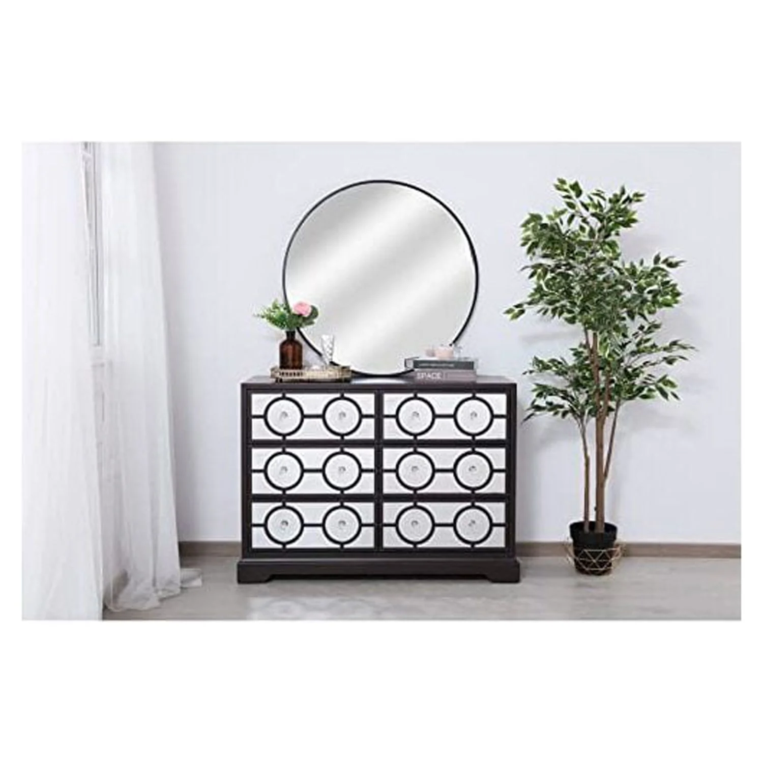 Elegant Decor Modern 6 Drawer 48