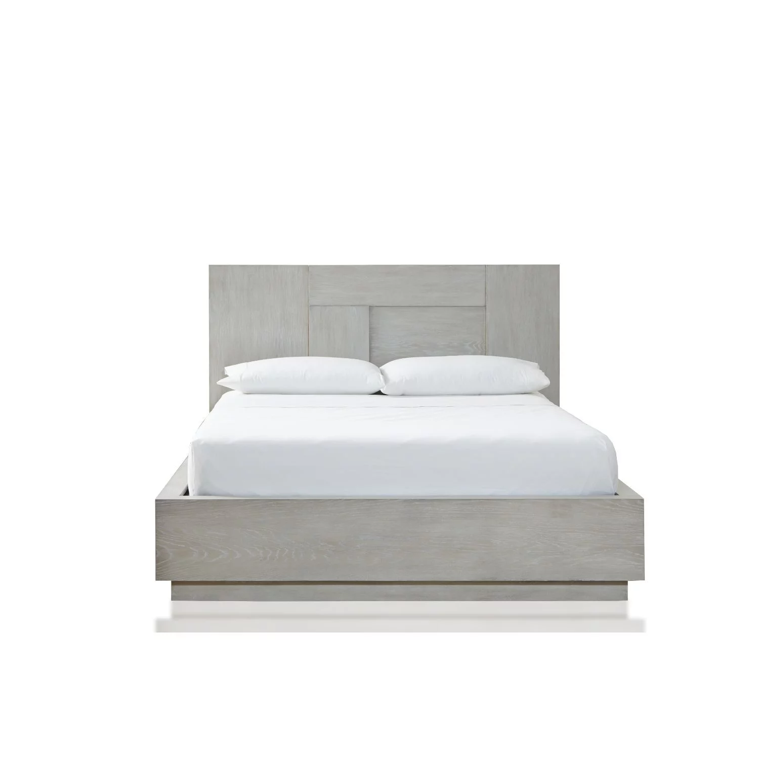 Modus Destination 6 PC King Panel Bedroom Set in Cotton Grey