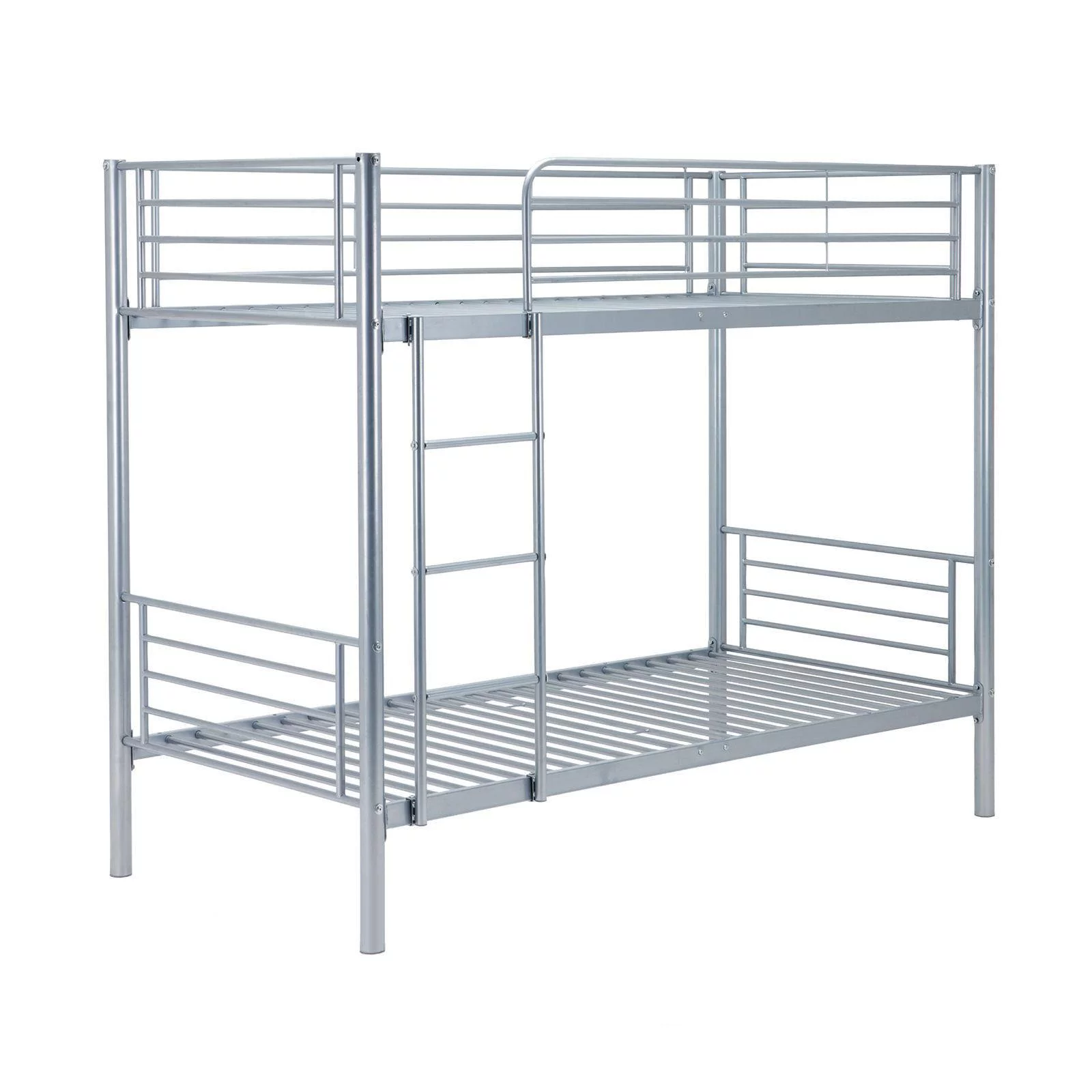 Ktaxon Twin over Twin Metal Bunk Beds Frame Kids /Adult Children Bedroom Furniture with Ladder