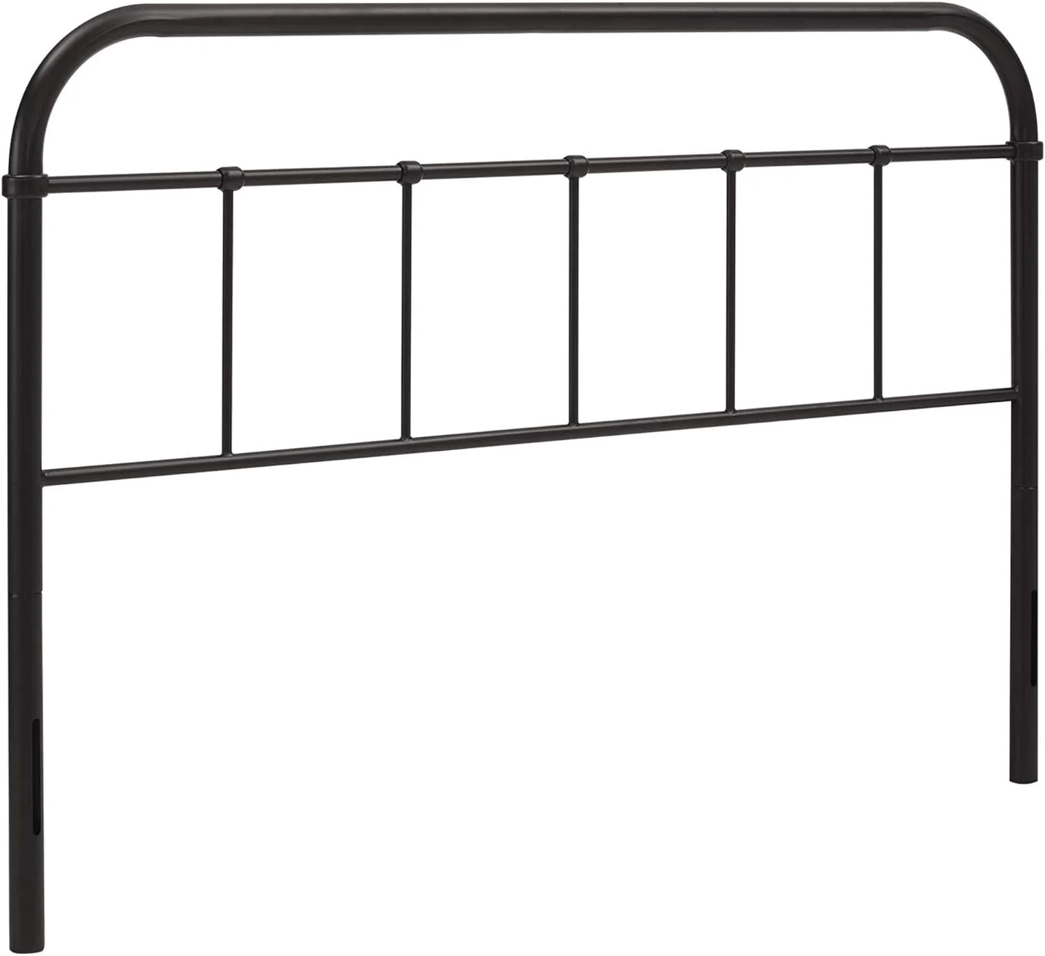 Serena King Steel Headboard - Brown