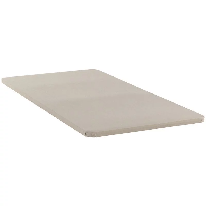Bowery Hill Traditional Twin XL Bunkie Board in Tan