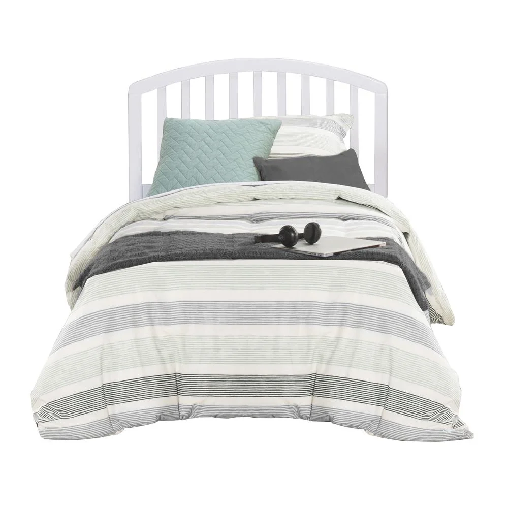 Hillsdale Carolina Twin Spindle Headboard in White