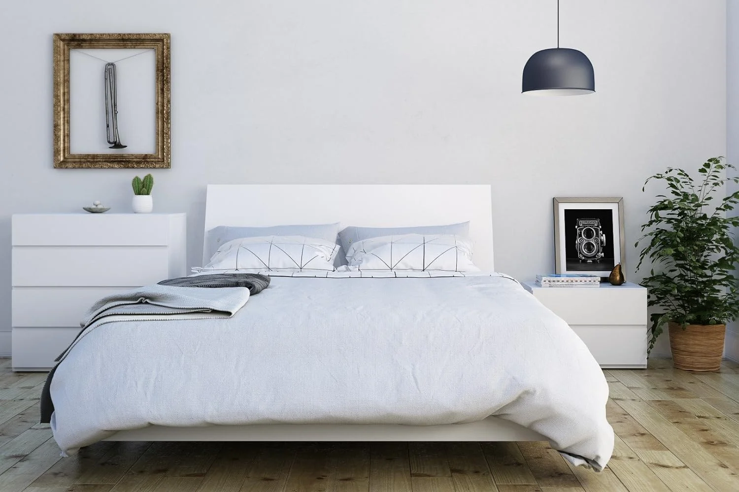 225903 Storage Headboard