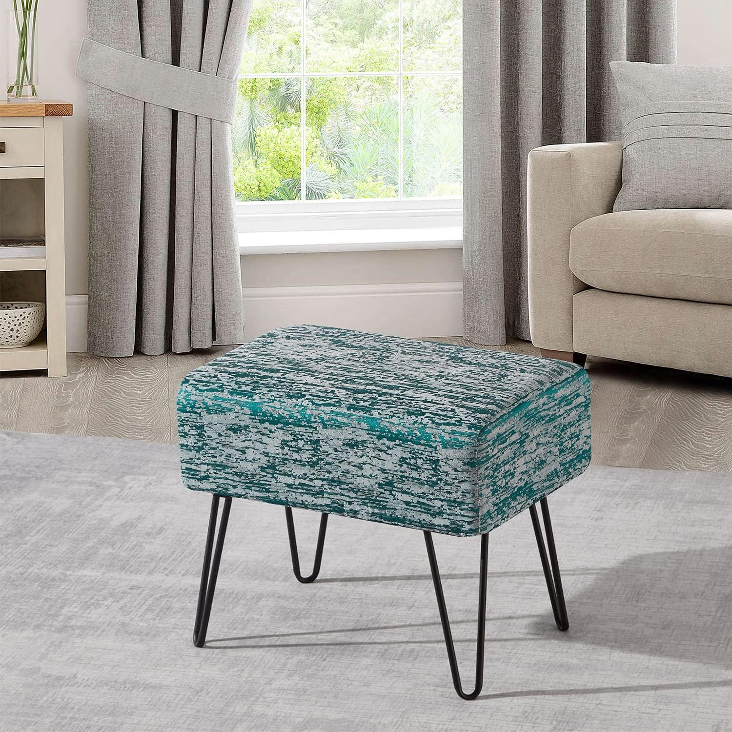 Jacquard Ottoman, 19