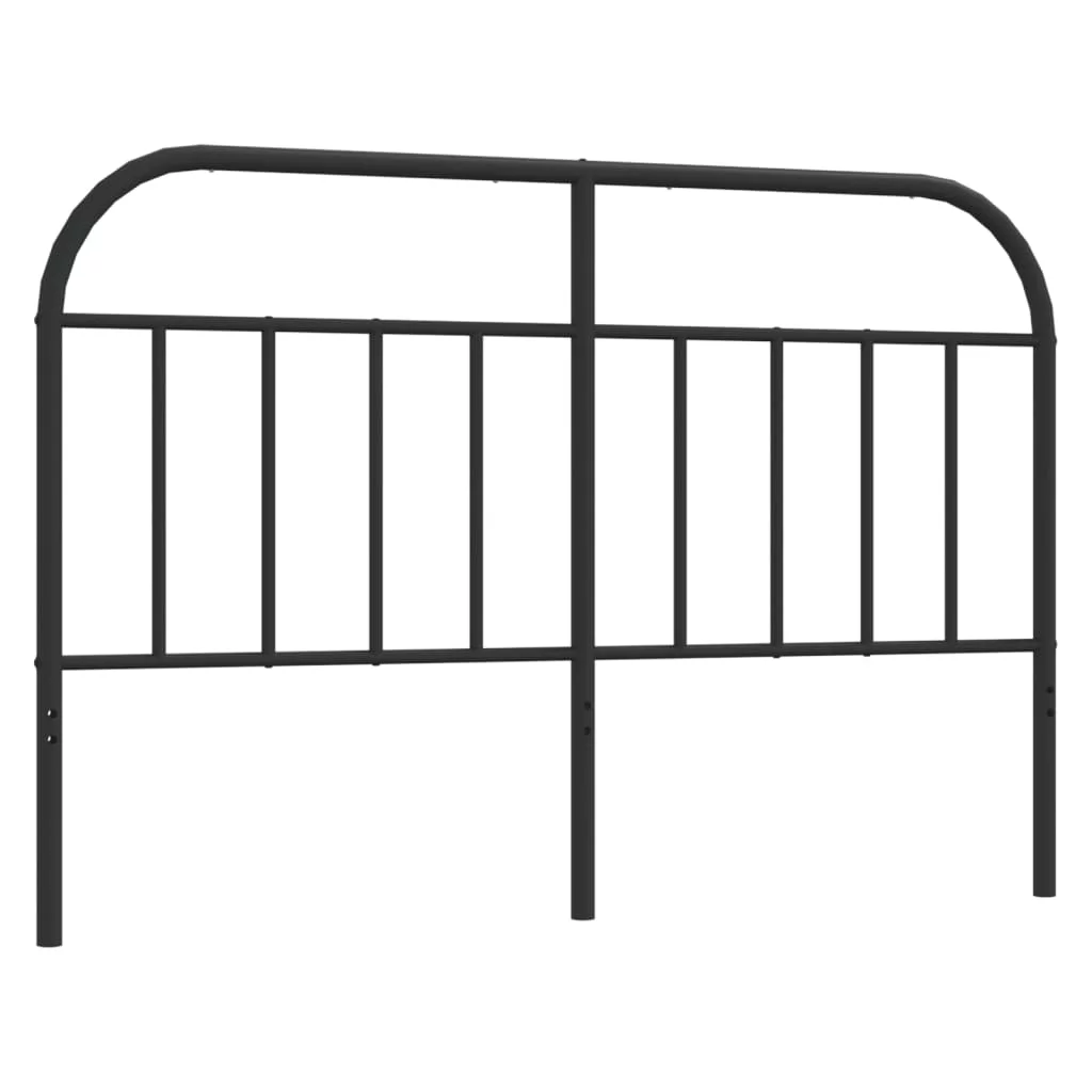 Irfora Metal Headboard Black 59.1