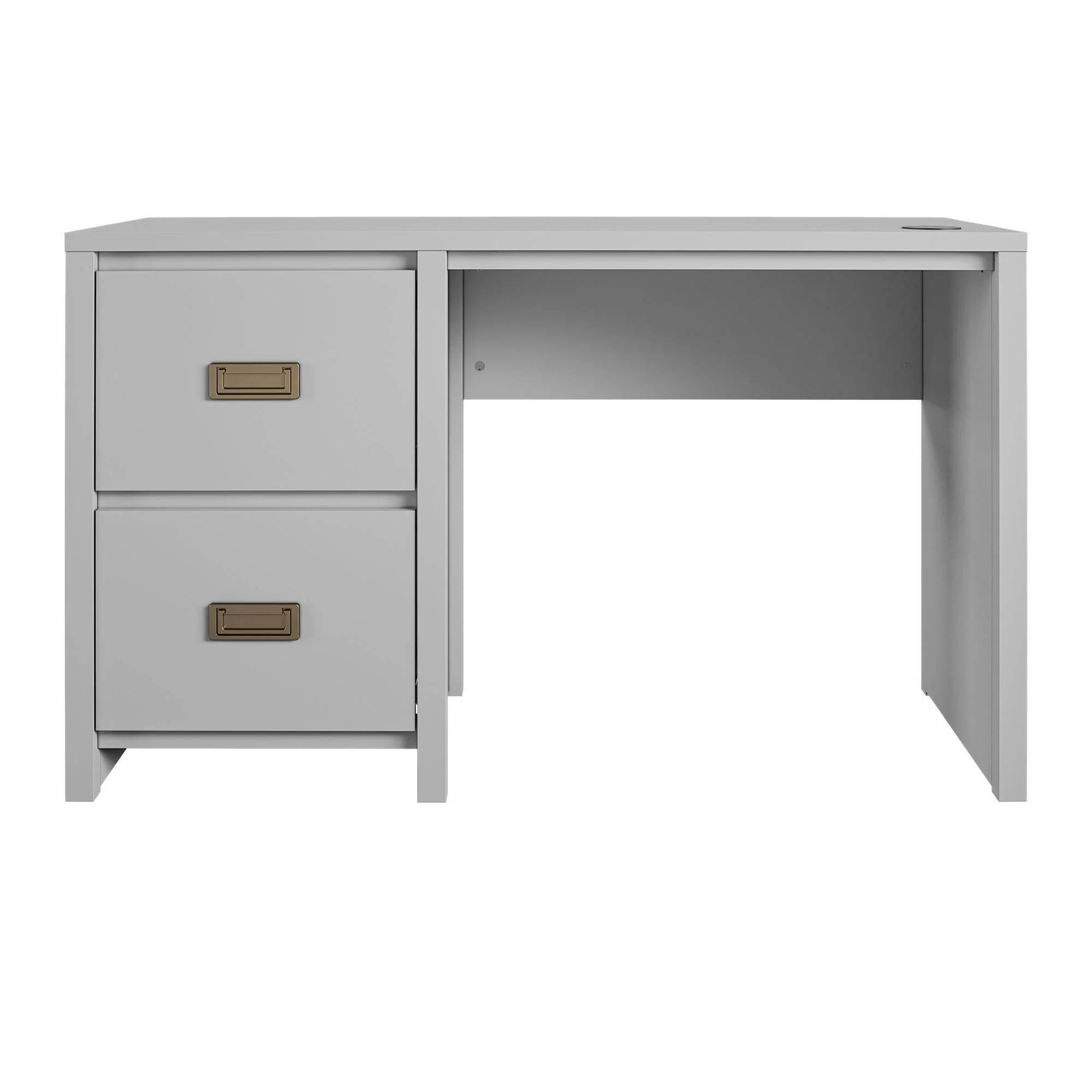 Little Seeds Monarch Hill Haven Dove Grey Single Pedestal Kidsâ Desk
